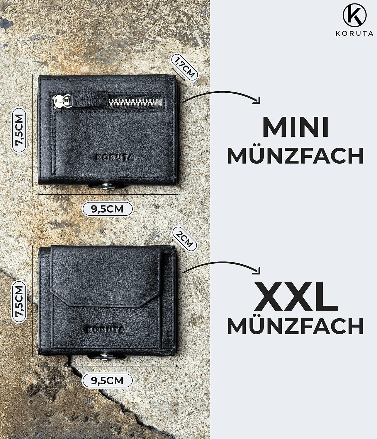 Thumbnail 4 de KORUTA Slim Wallet RFID Schutz