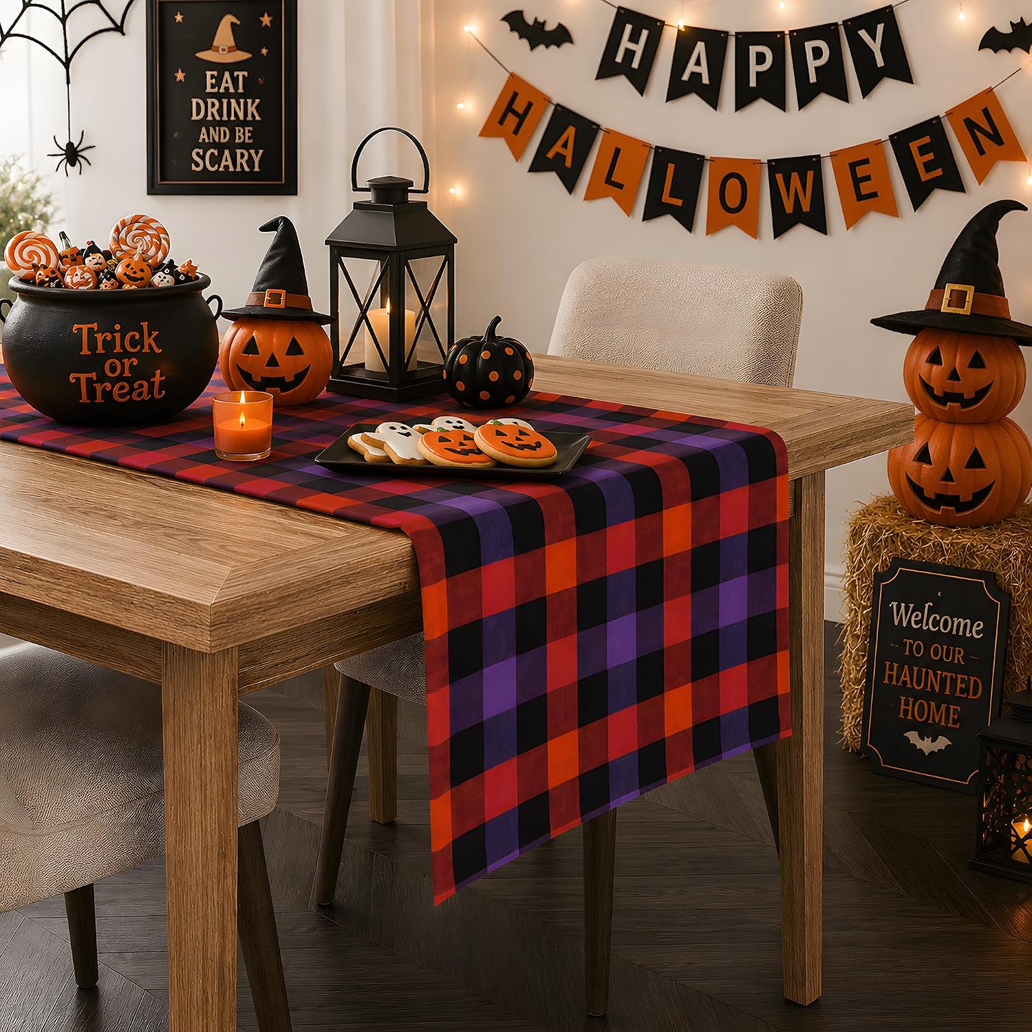 Detalle 2 de Halloween Table Runner, Polyester