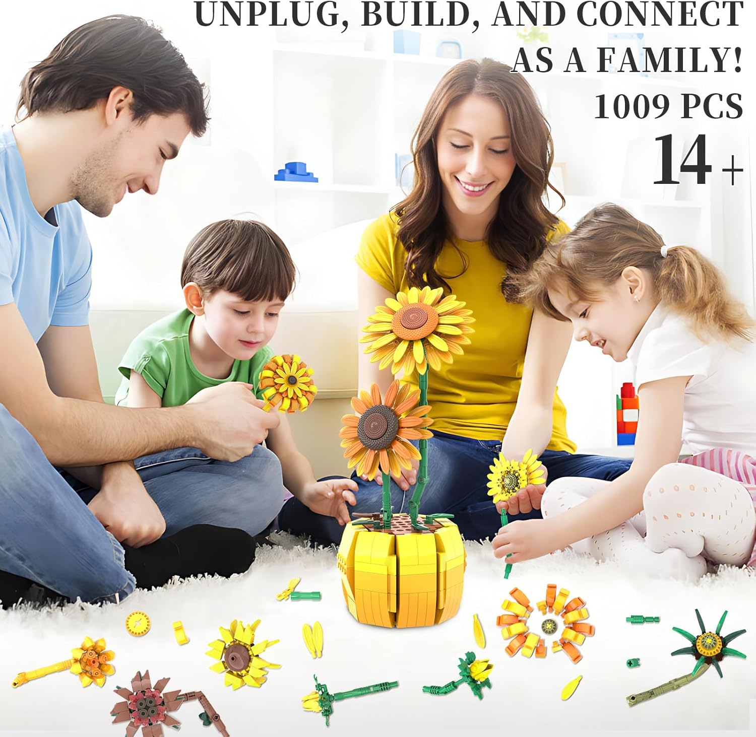 Thumbnail 3 de Mavo brix Set fiori botanici Van Gogh per adulti 🌸