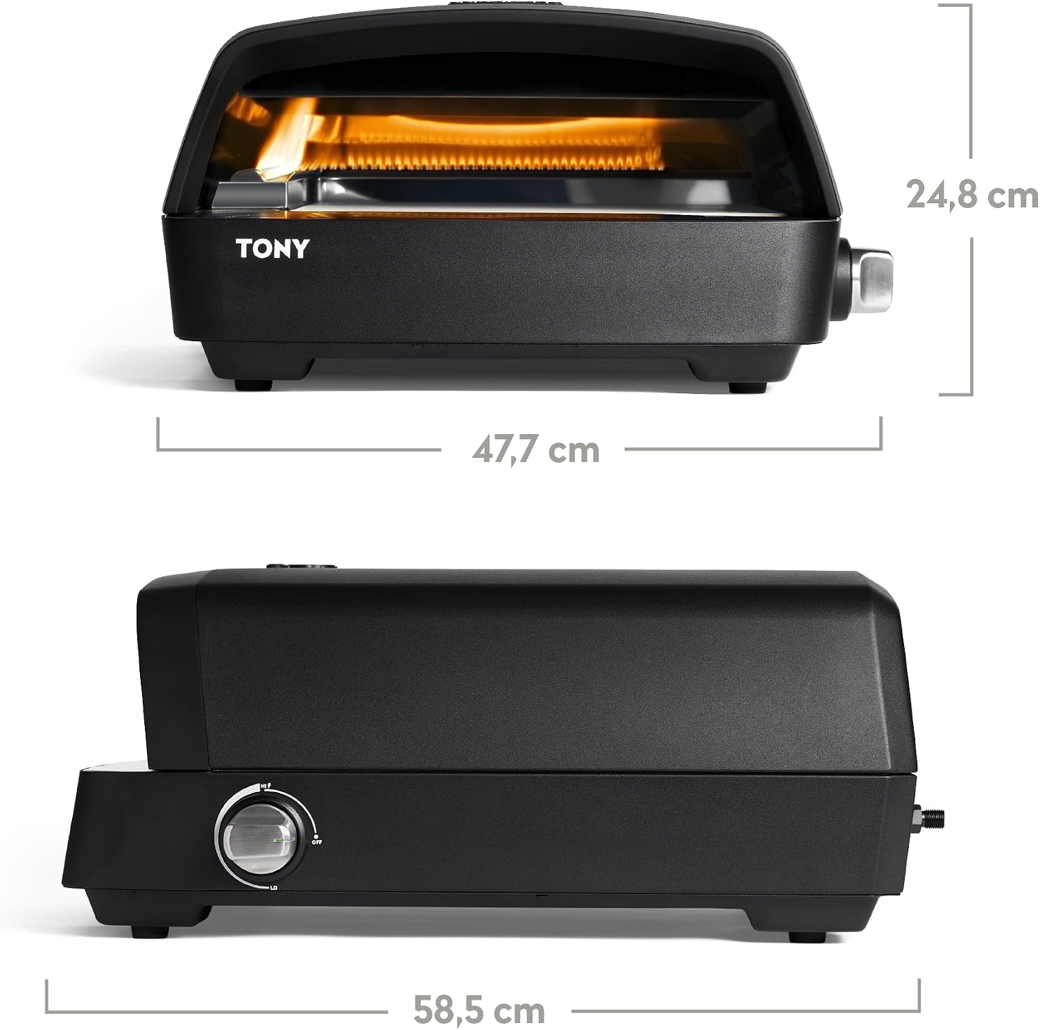 Detalle 2 de BURNHARD TONY forno per pizza 450 °C