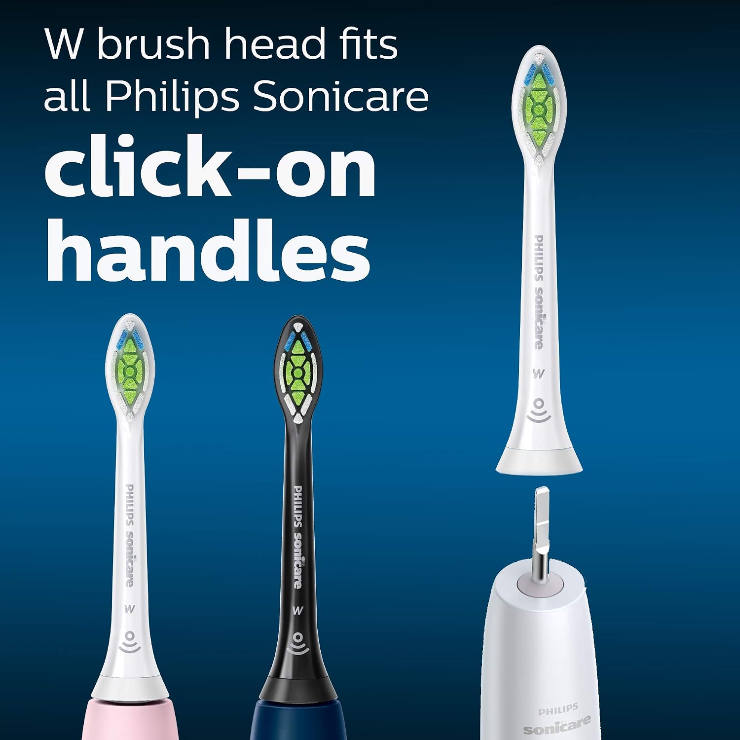 Detalle de Philips Sonicare replacement brush heads HX6062/92