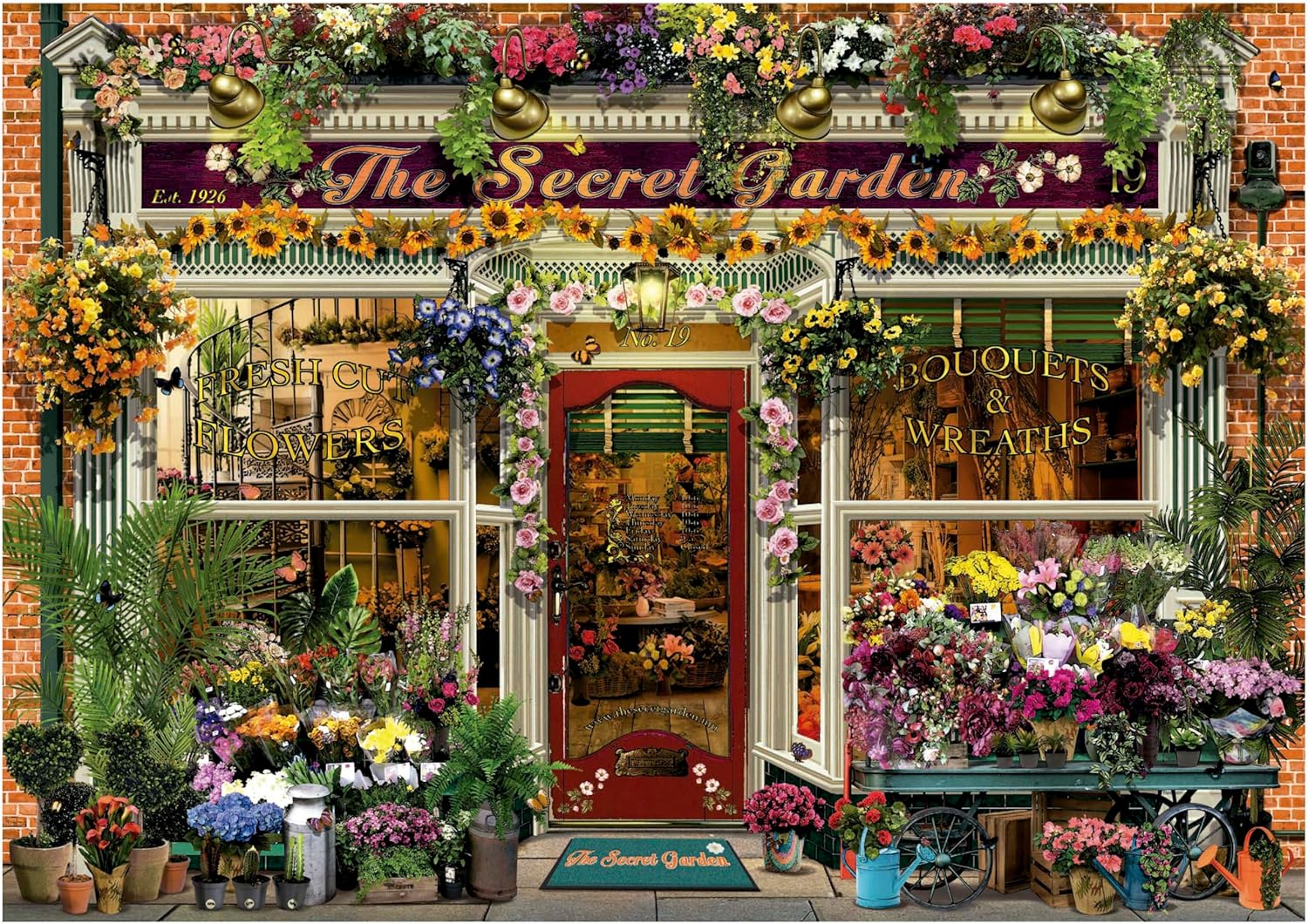 Thumbnail 1 de Puzzle Educa 1500 pièces Le Jardin Secret (85 x 60 cm) – dès 14 ans