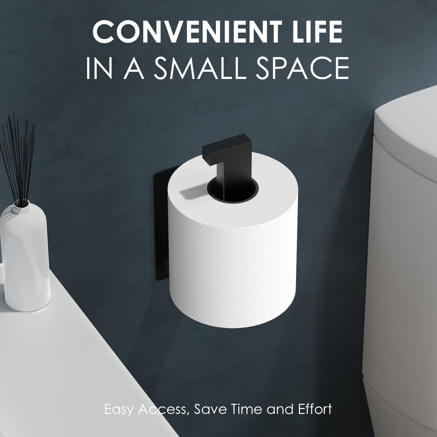 Thumbnail 5 de Auxmir Portarrollos acero inoxidable autoadhesivo