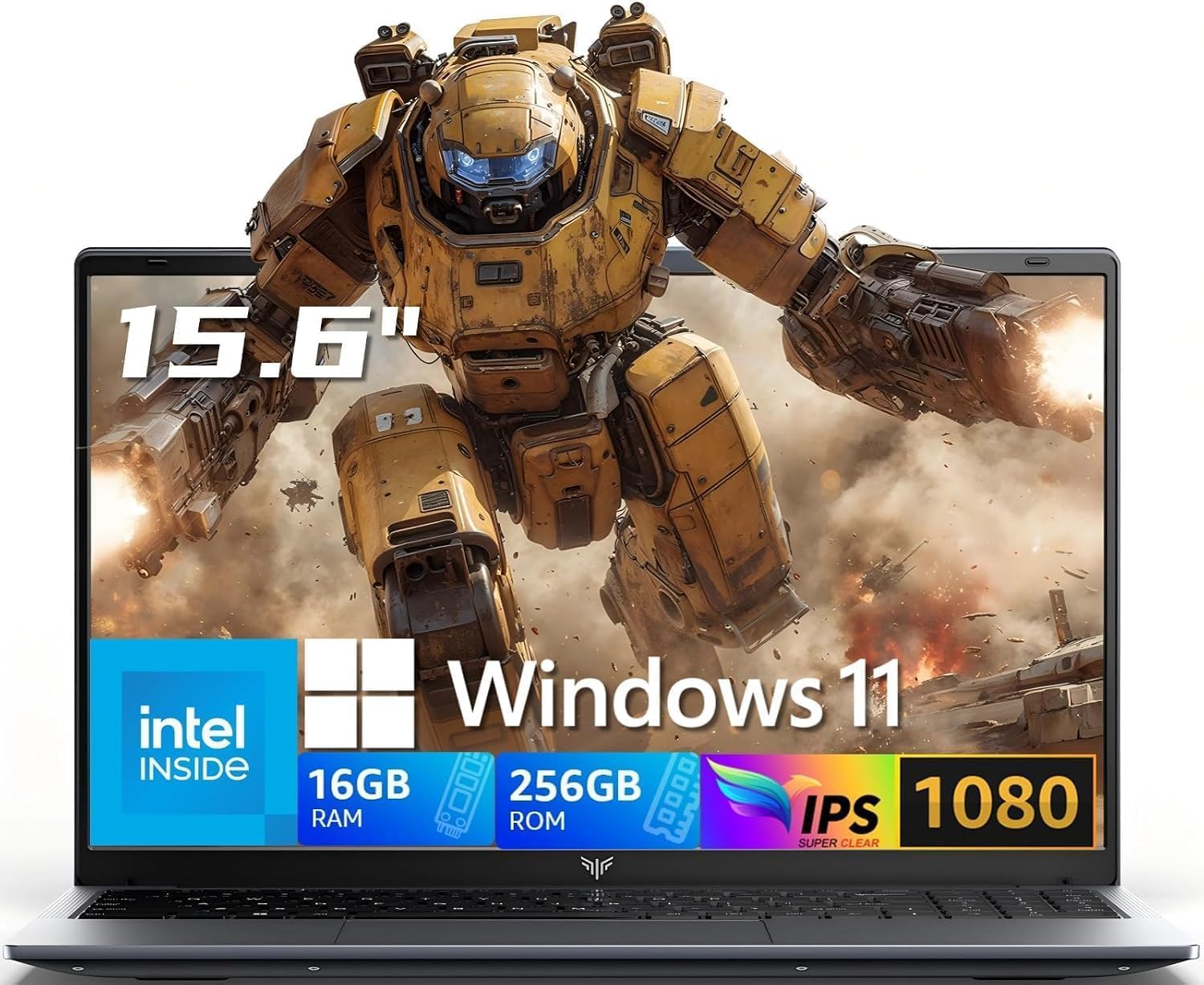 Detalle de MALLRACE 2025 Gaming Laptop 16" FHD, Ryzen 7