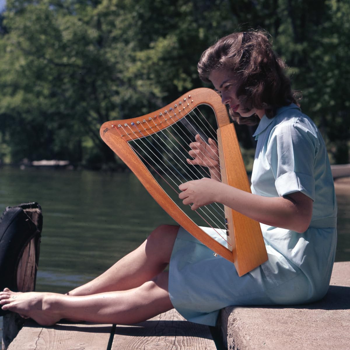 Thumbnail 6 de AKLOT Lyre Harp, 15 Strings