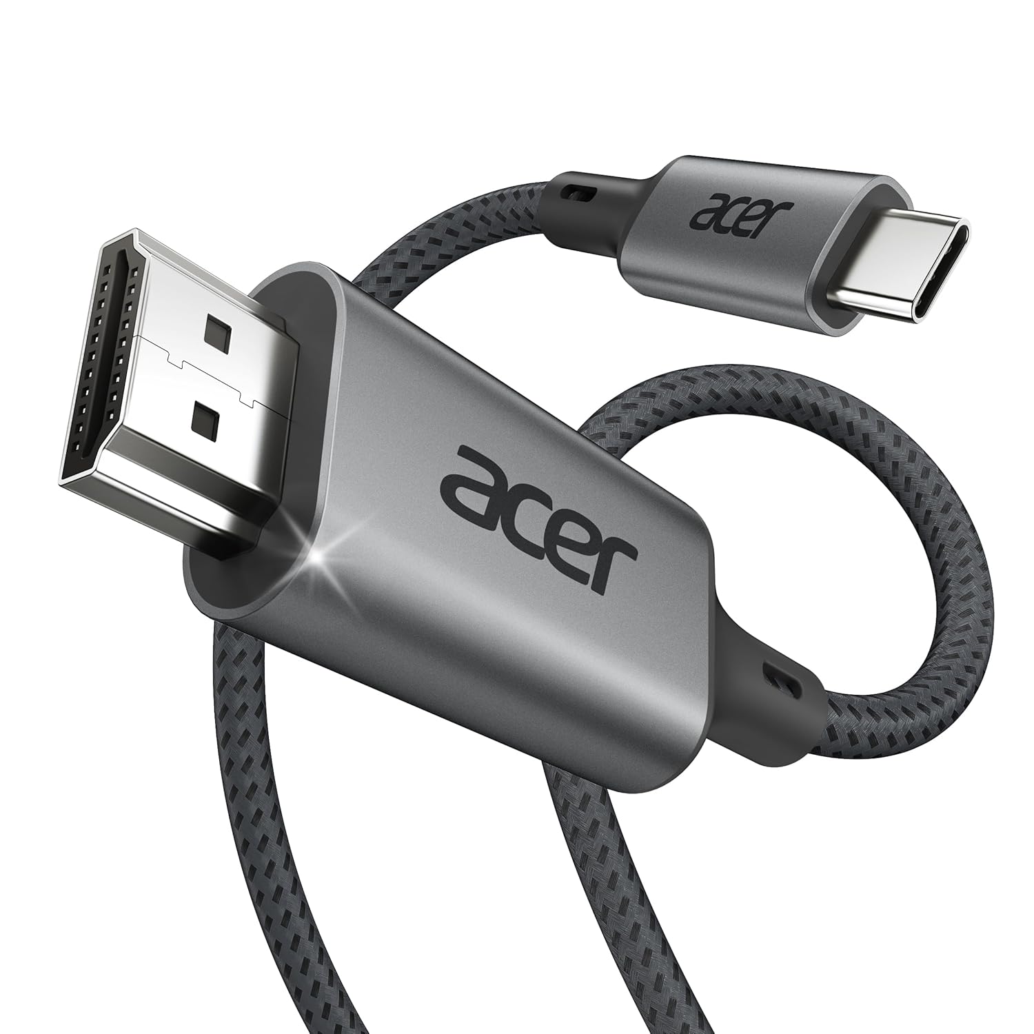 Detalle de Acer USB C to HDMI Cable for Home Office 6.6FT (4K@60Hz) for Laptop