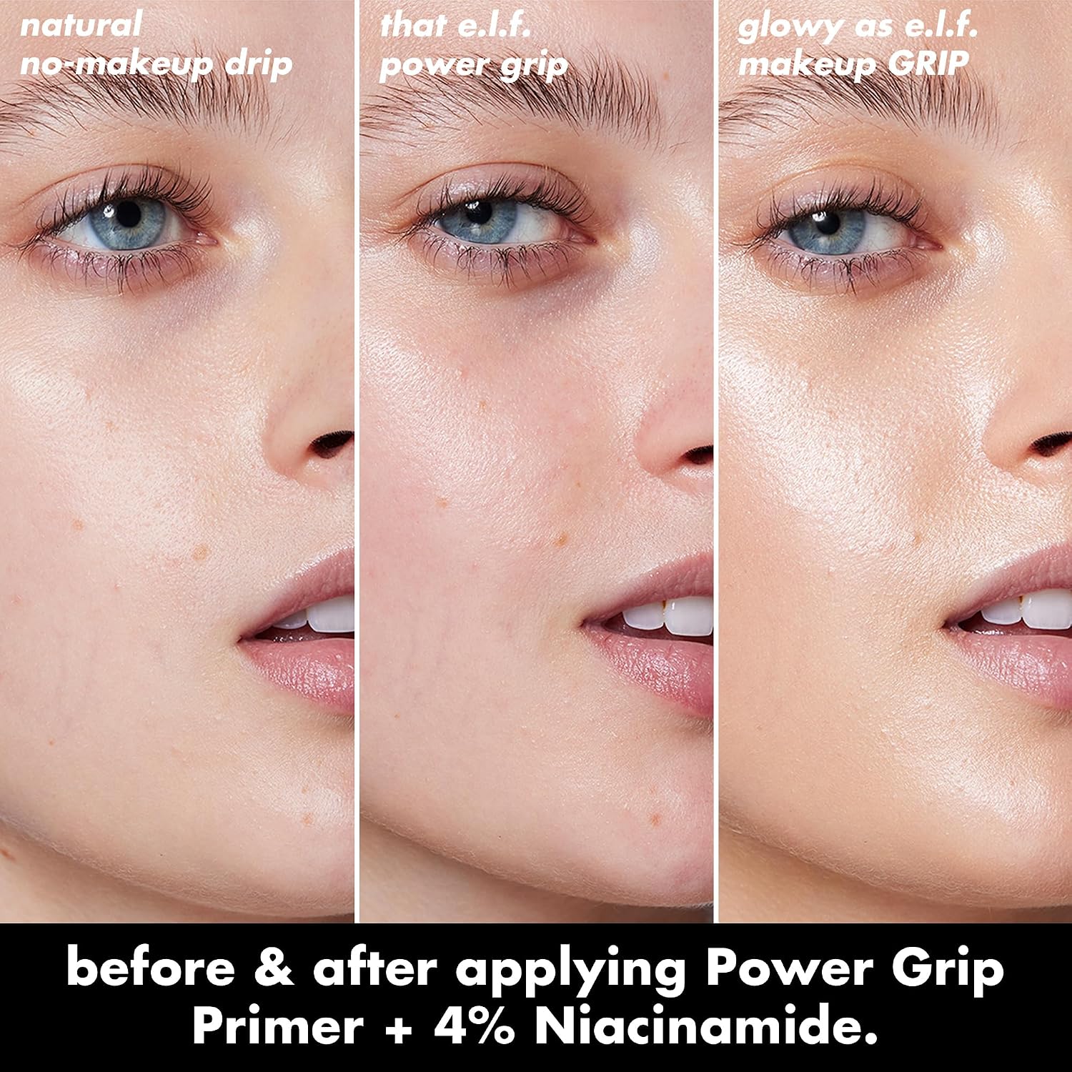 Thumbnail 3 de e.l.f. Power Grip Primer + 4% Niacinamide — Gel-Based, Hydrating, Clear Finish