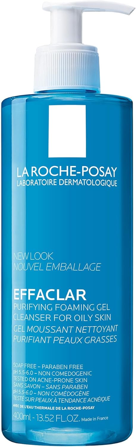 Detalle de La Roche-Posay Effaclar Gel Limpiador 400 ml