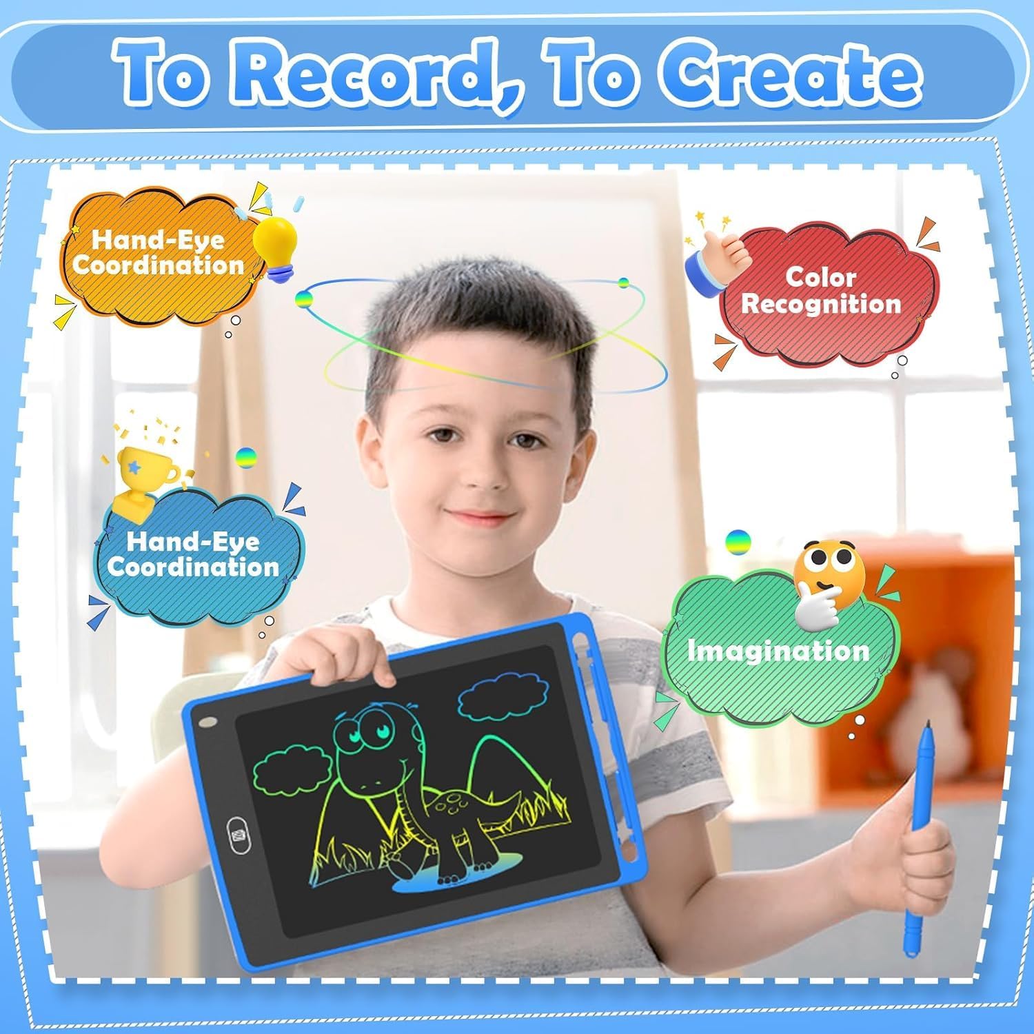 Thumbnail 1 de Party Favor 8.5" LCD Writing Tablet for Kids 🎨
