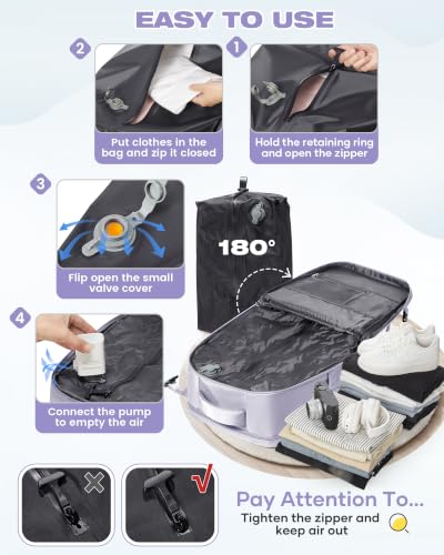 Thumbnail 5 de SZLX Mochila al Vacío con Bomba para Cabina 40x30x20 cm. Ideal para Ryanair, EasyJet y más