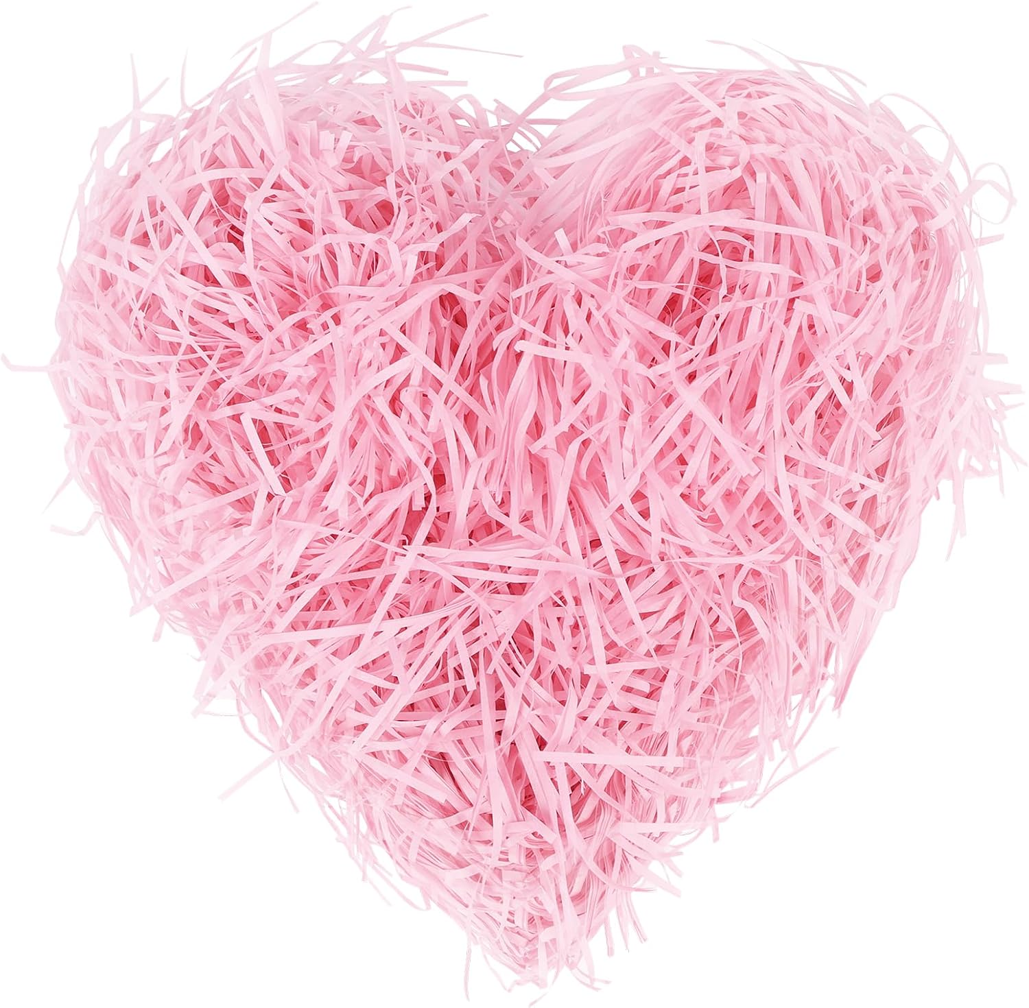 Detalle de Alaoo 5672155 raffiapapier, 100 g roze versnipperd vulmateriaal