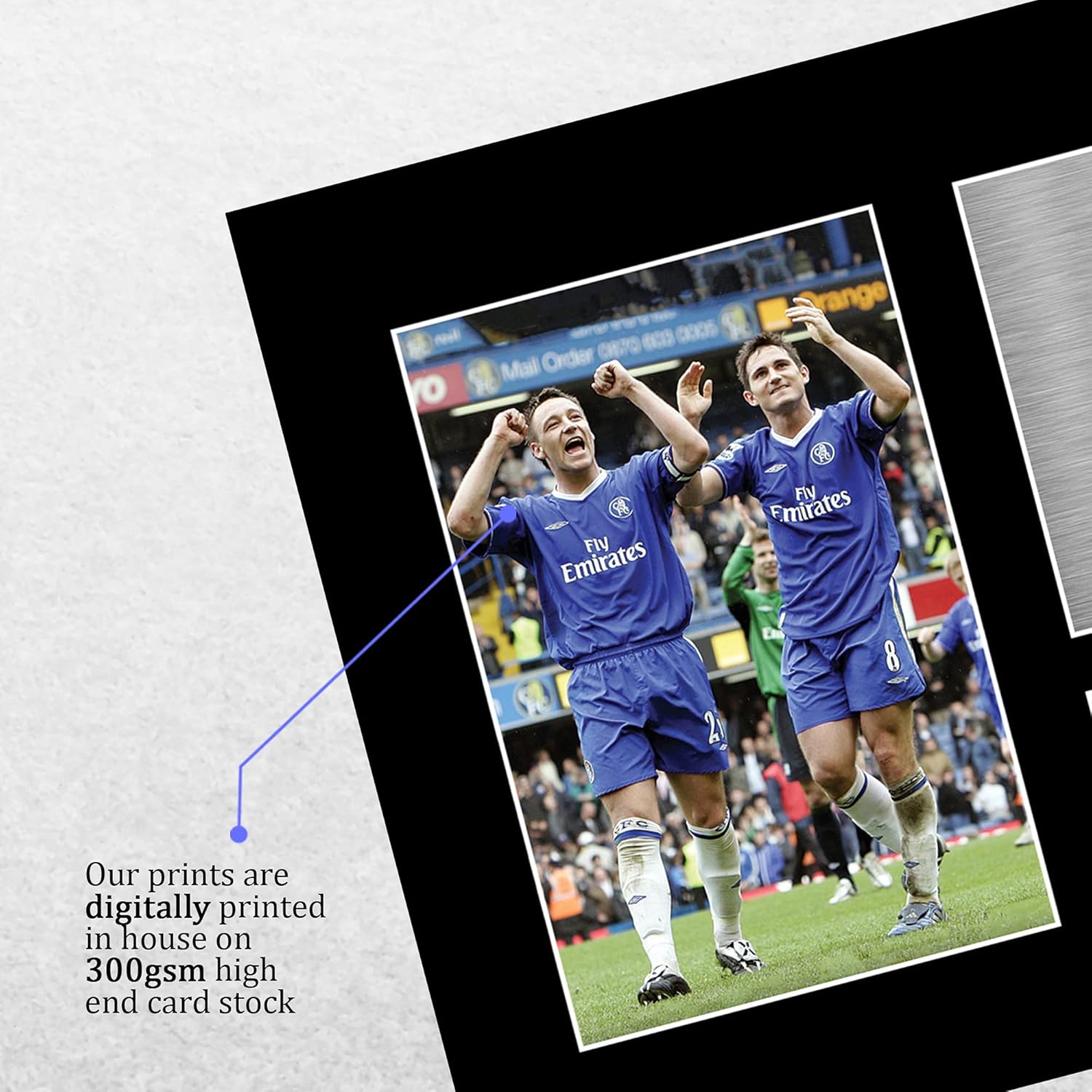 Thumbnail 3 de HWC Trading A4 John Terry & Frank Lampard signed print 📷