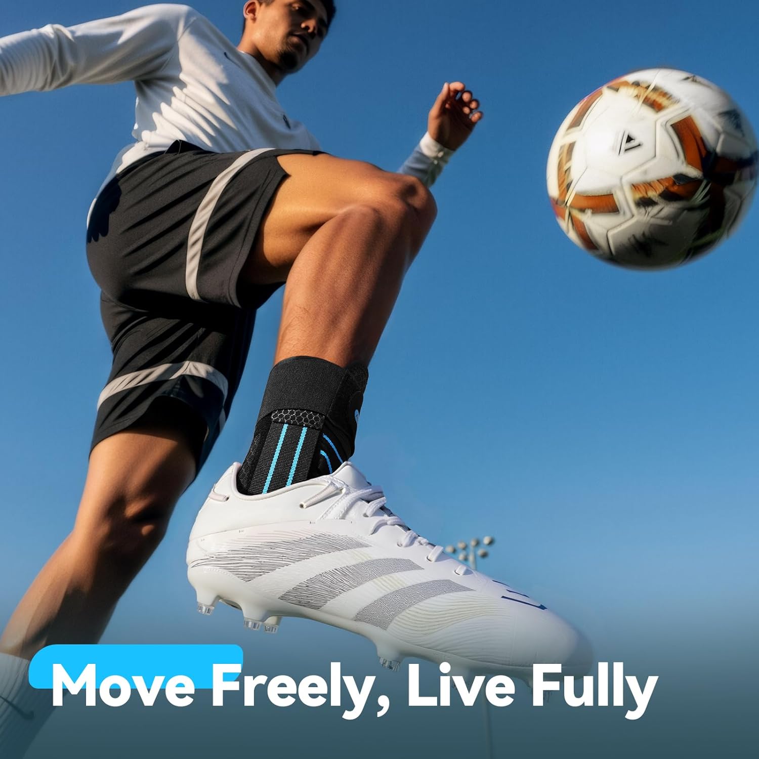 Thumbnail 4 de AGPTEK Ankle Support Brace with Detachable Splints and Elastic Lacing – Versatile Recovery and Sport Support