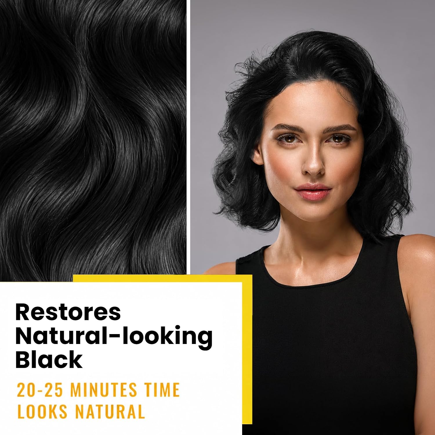 Thumbnail 1 de KINGMING 3-in-1 Black Hair Shampoo