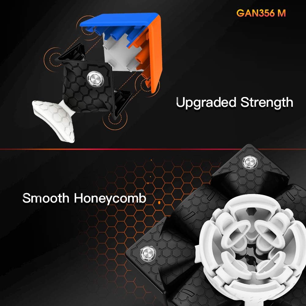 Detalle 2 de GAN 356 M 3x3 magnetic speed cube