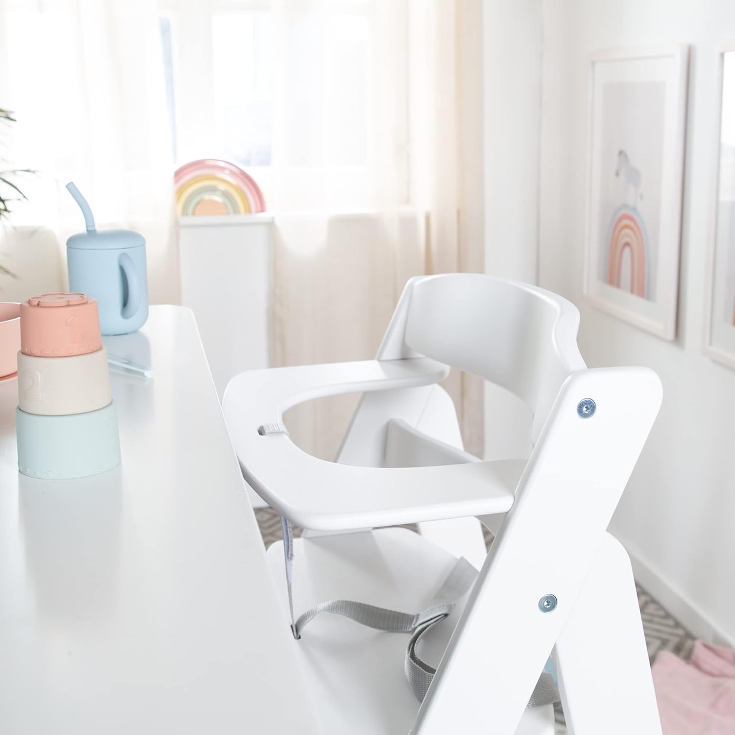 Thumbnail 6 de roba Babyhochstuhl Sit Up Flex – Mitwachsender Holzhochstuhl von 6 Monaten bis 70 kg, weiß