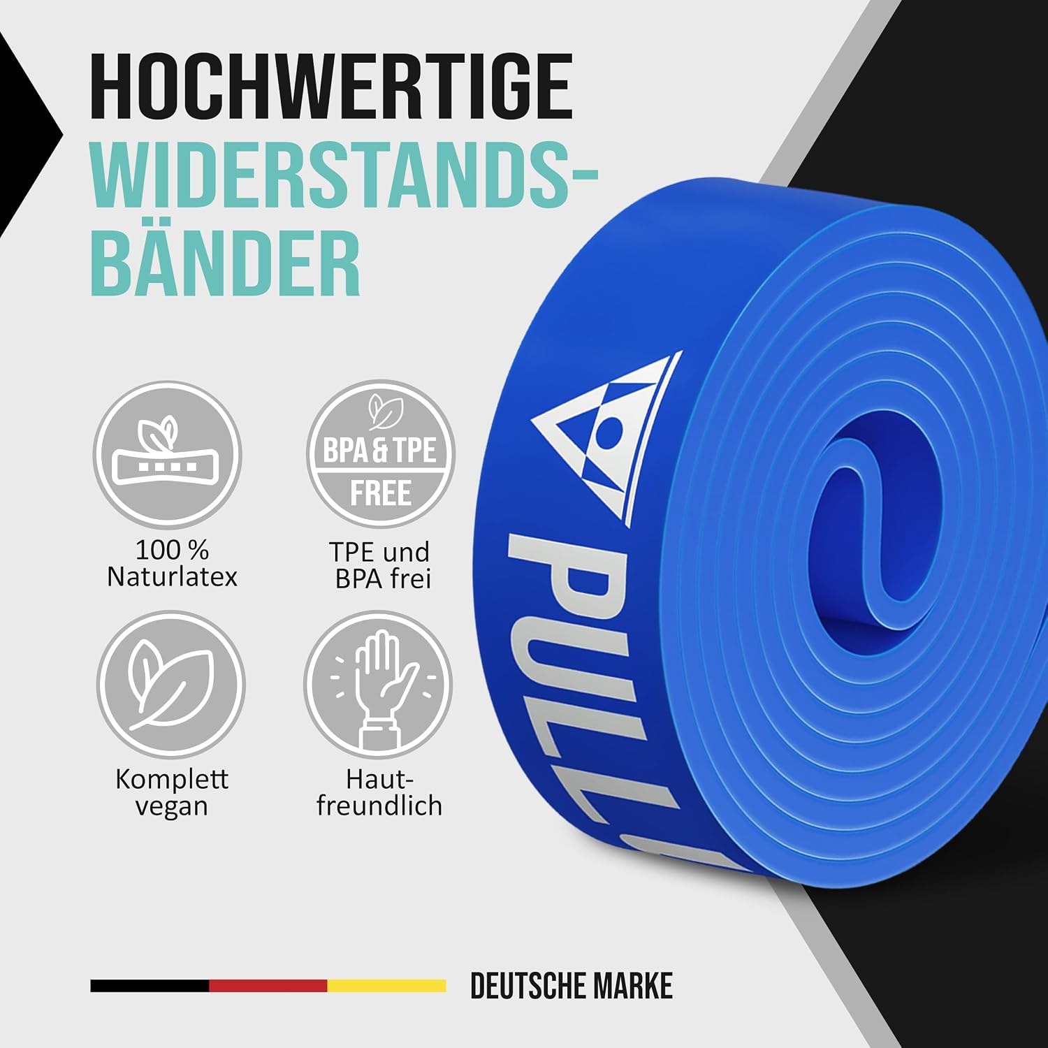 Detalle 2 de PULLUP & DIP Fitnessbänder Widerstandsbänder