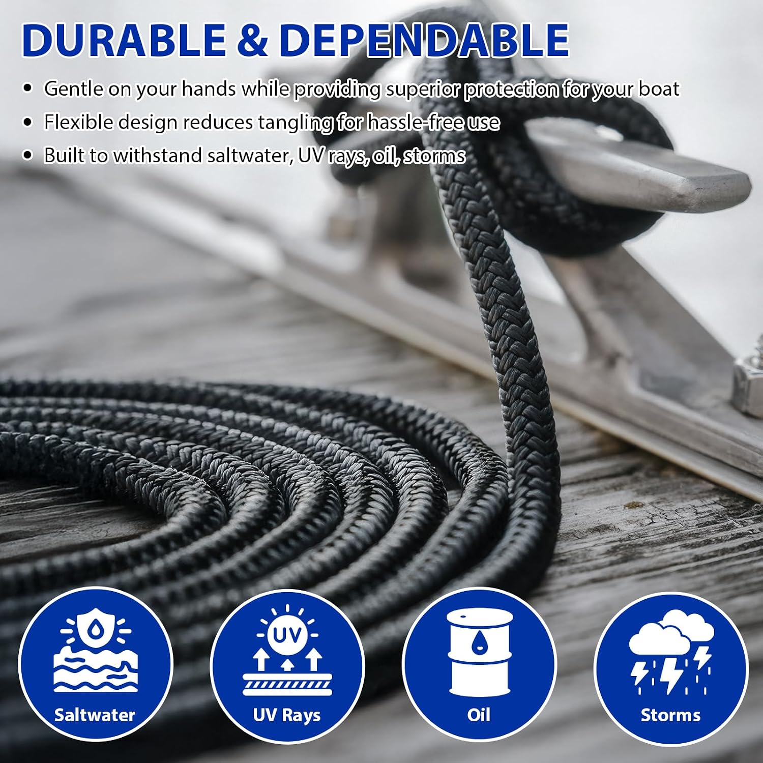 Detalle 2 de HOKINETY Dock Lines 1/2-Inch