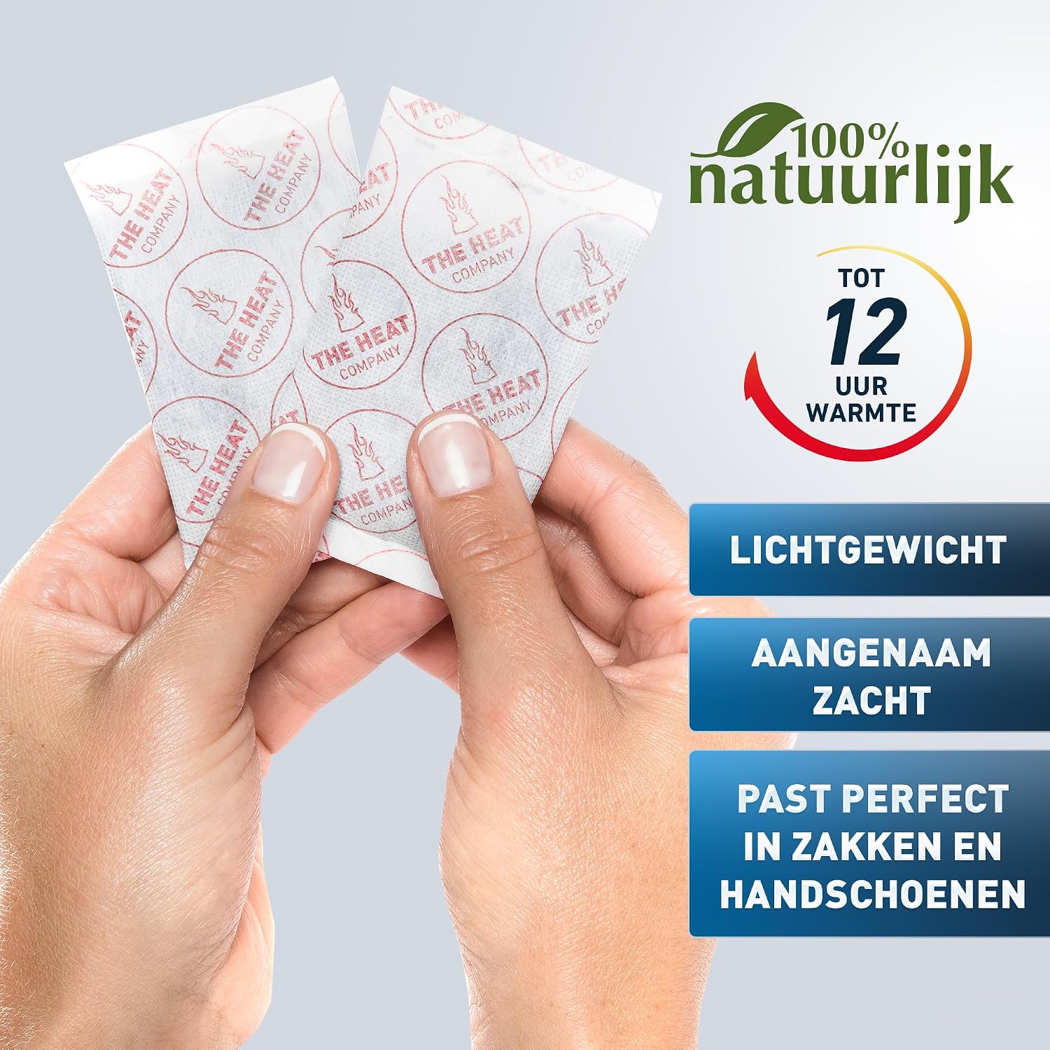 Detalle 2 de THE HEAT COMPANY 12010 handwarmers, 10 paar, luchtgeactiveerd, 12+ uur warmte
