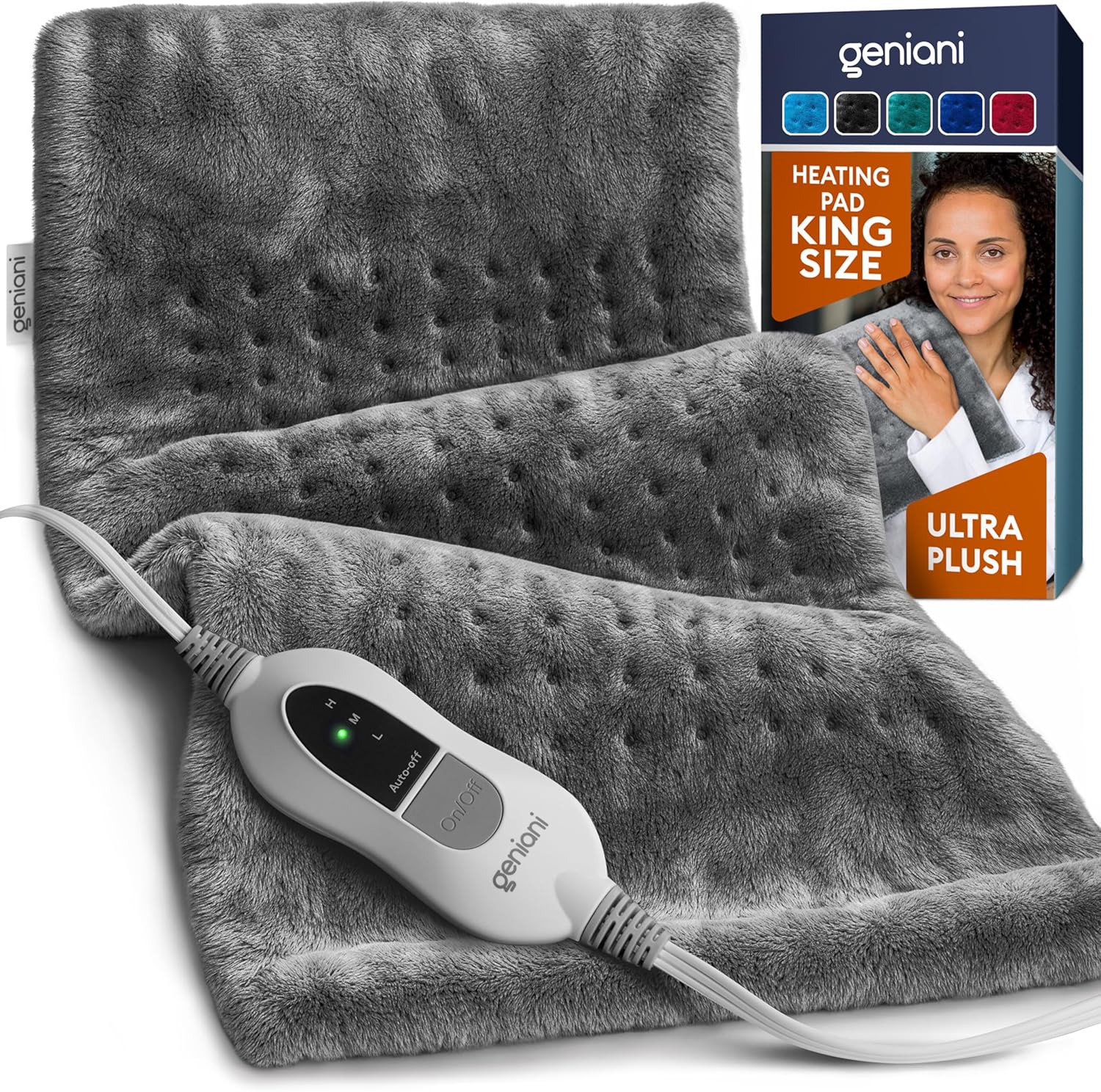 GENIANI Electric Heating Pad 12×24