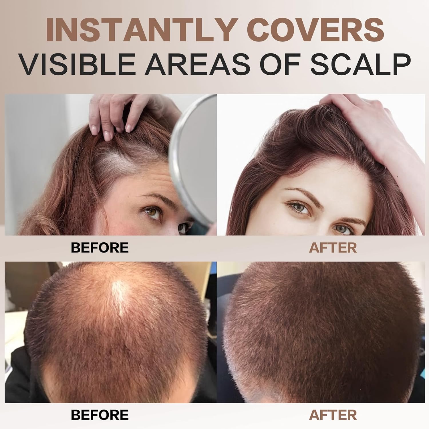 Detalle 2 de Sombra para el Cabello Marrón claro 1 unidad