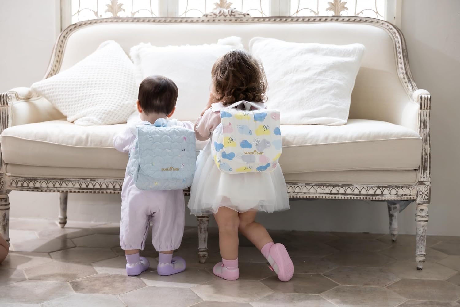Detalle 2 de サンリオ Sanrio Baby 184250 ベビーリュック キルティング・手洗い対応・肩ひも調節可