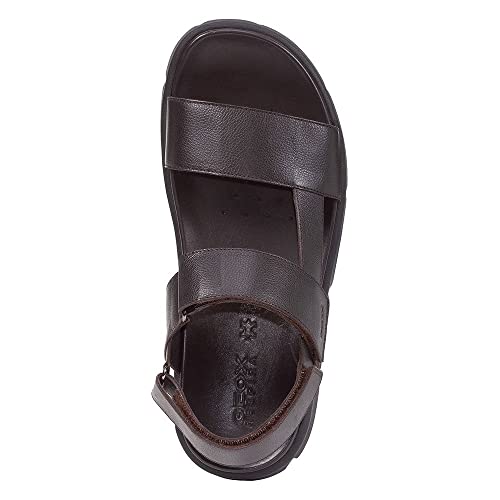 Detalle de Geox U Xand 2S B: Sandalias para Hombre en Marrón (Browncotto) — 45 EU