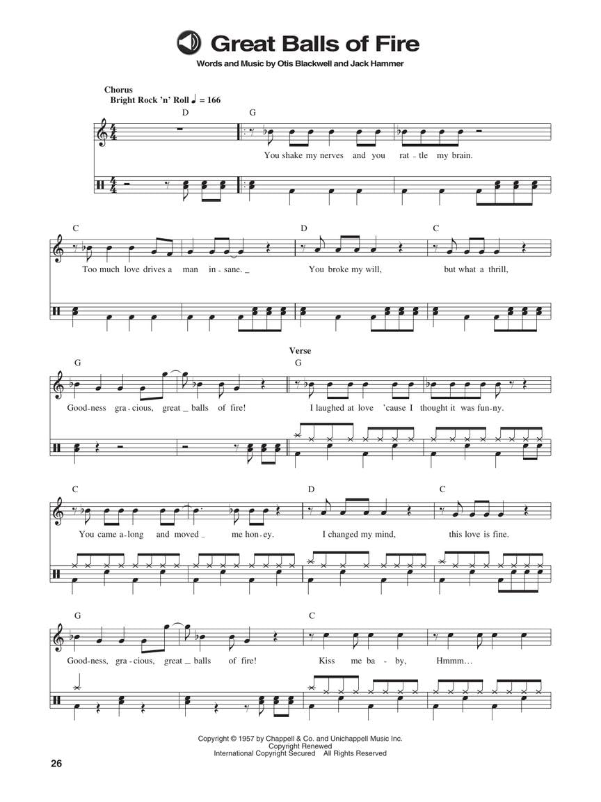 Detalle 2 de FastTrack Drums Songbook 1, Level 1 Sheet Music with Online Audio