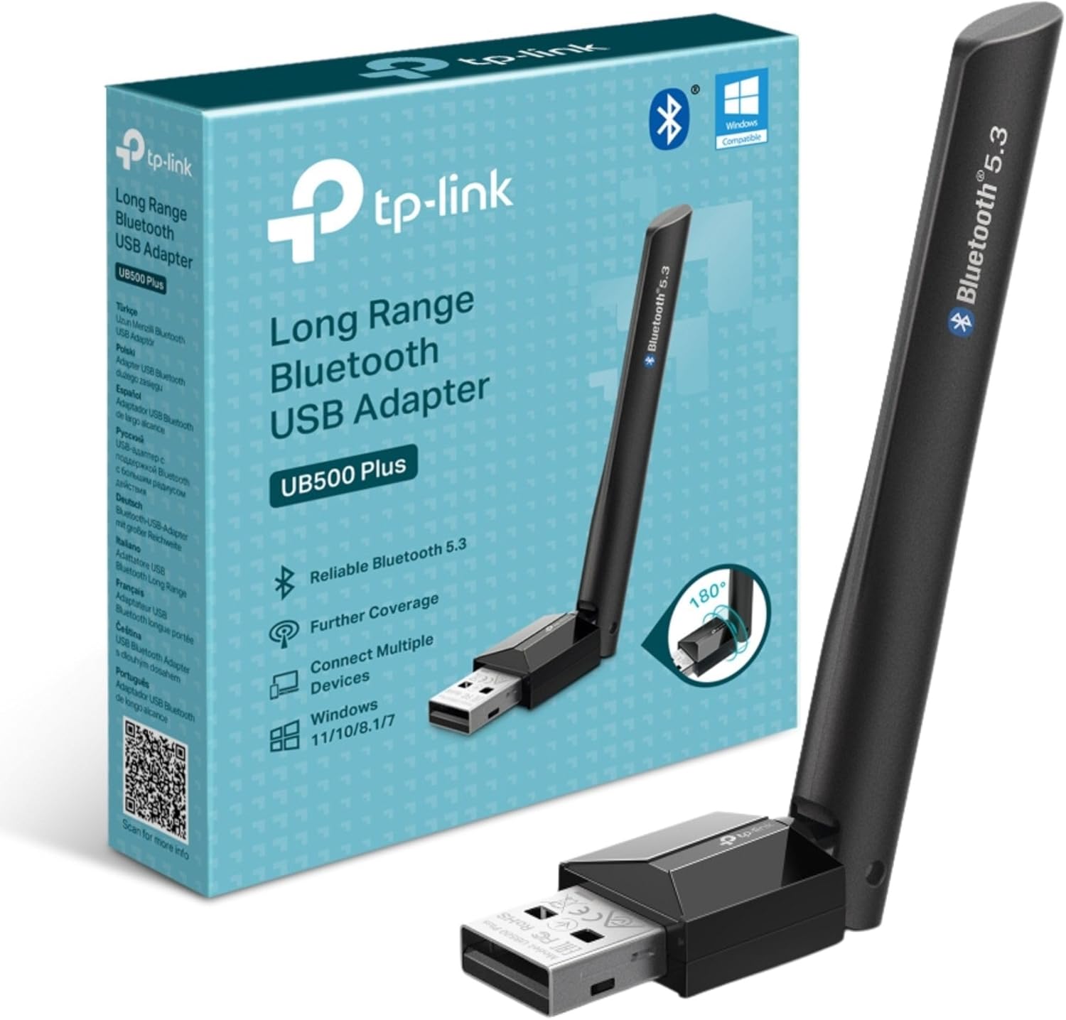 Detalle de TP-Link UB500 Plus Bluetooth 5.3 dongle