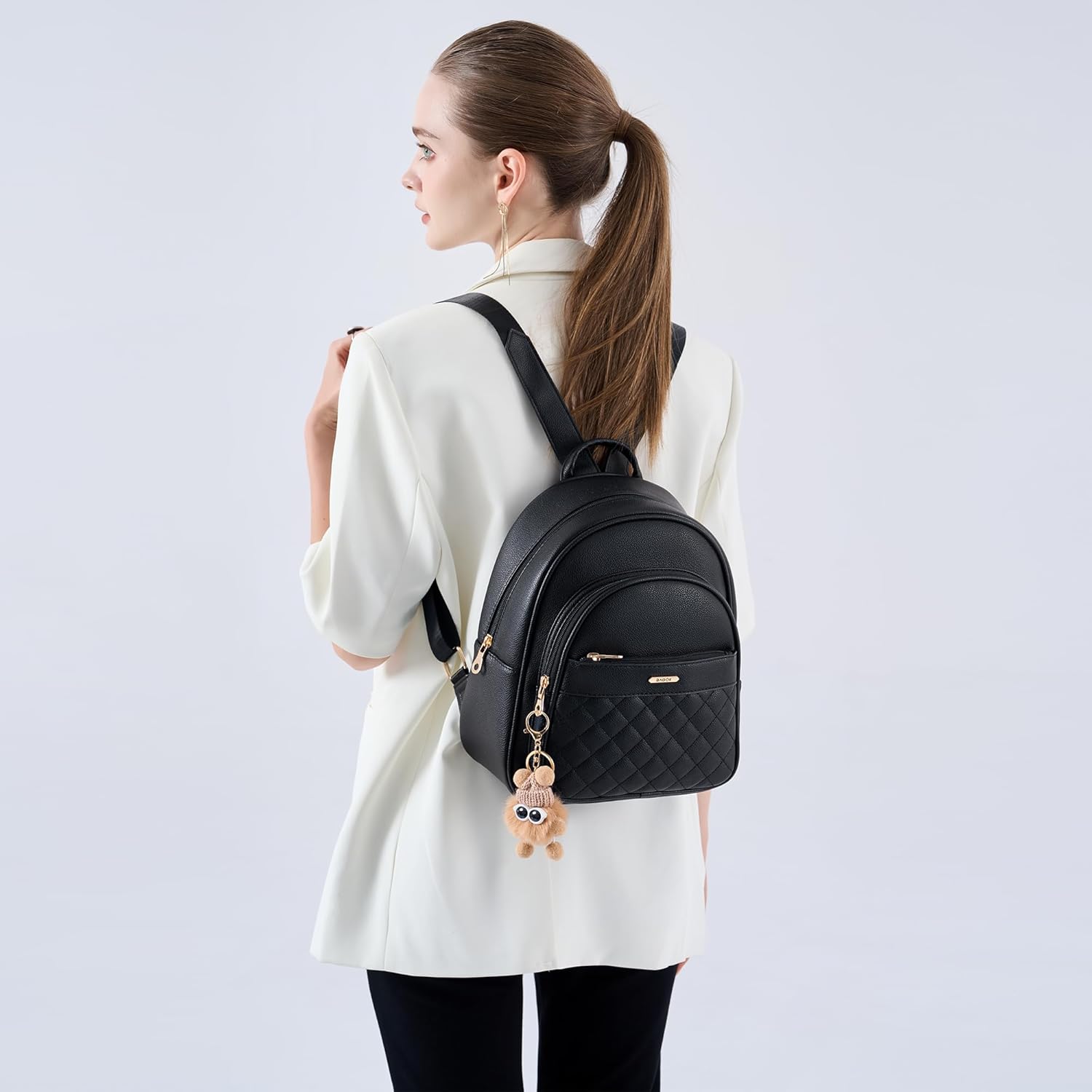 Thumbnail 5 de BAGOK Mini Rucksack Damen Klein 28x15x31 cm