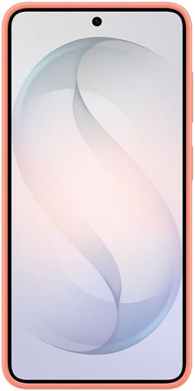 Detalle de Samsung Galaxy S26 — Coque magnétique en silicone rouge corail