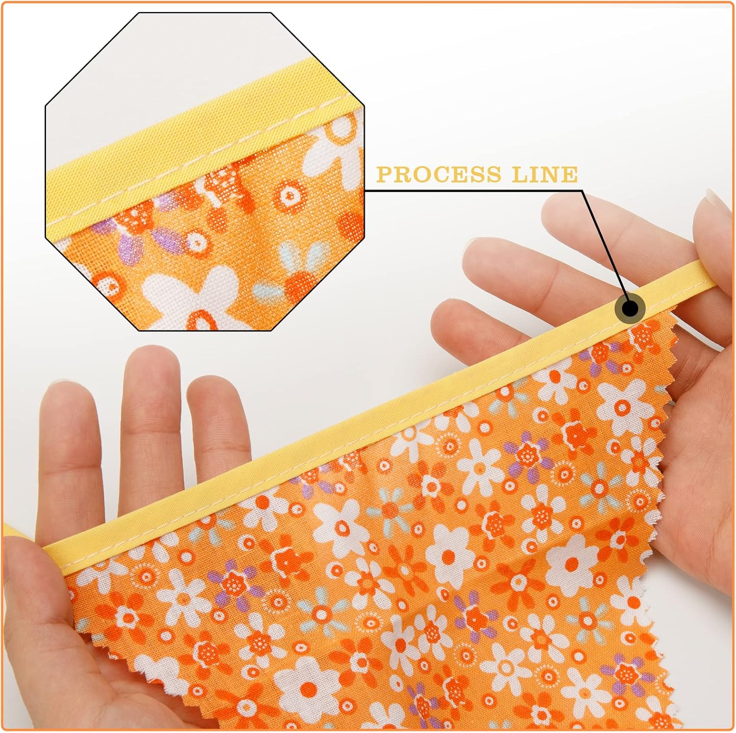 Detalle 1 de G2PLUS Floral Bunting Banner 12M