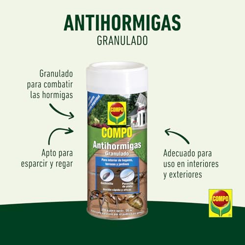 Thumbnail 1 de COMPO Antihormigas: granulado espolvoreable de 300 g para uso interior y exterior