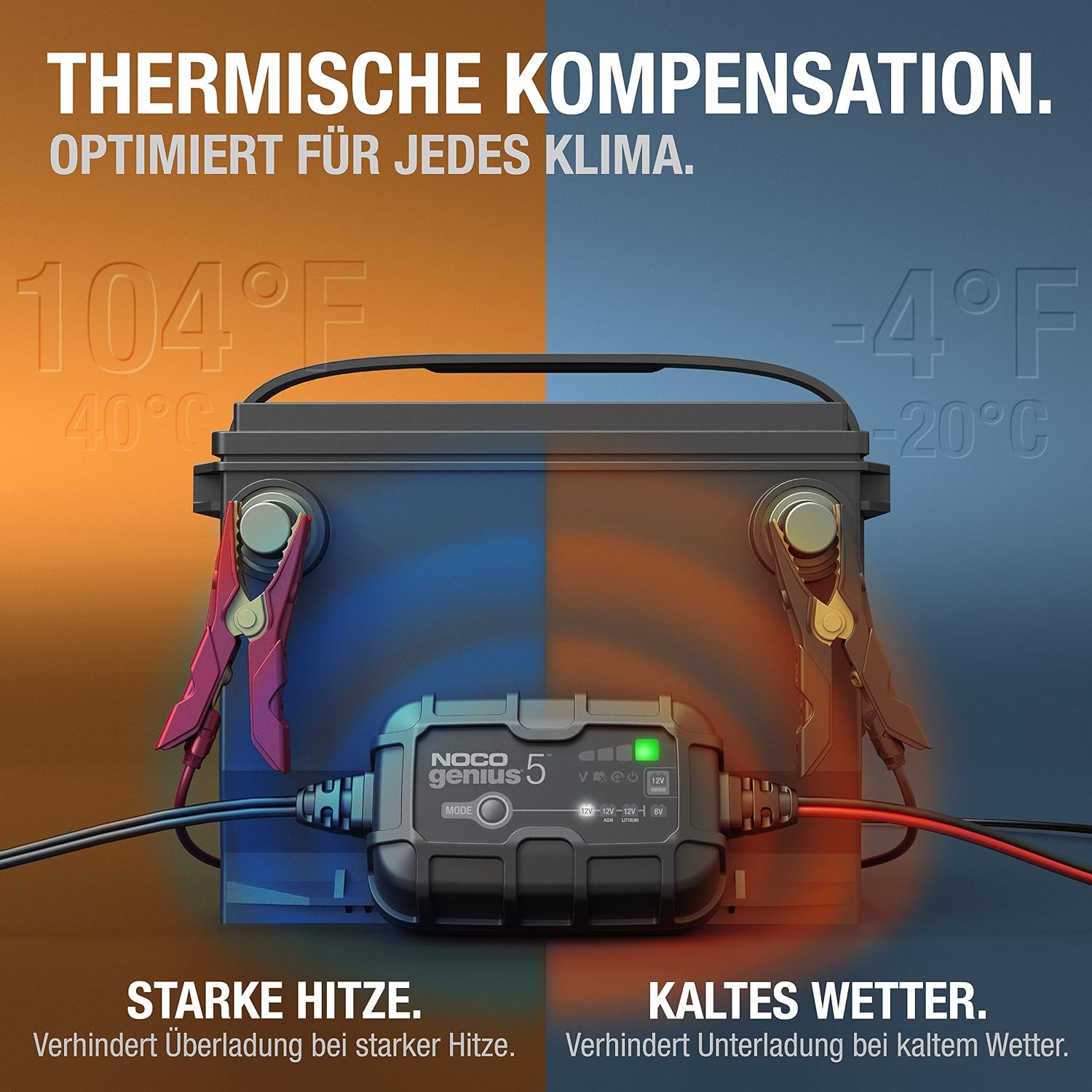 Thumbnail 3 de NOCO GENIUS5 5A Batterieladegerät