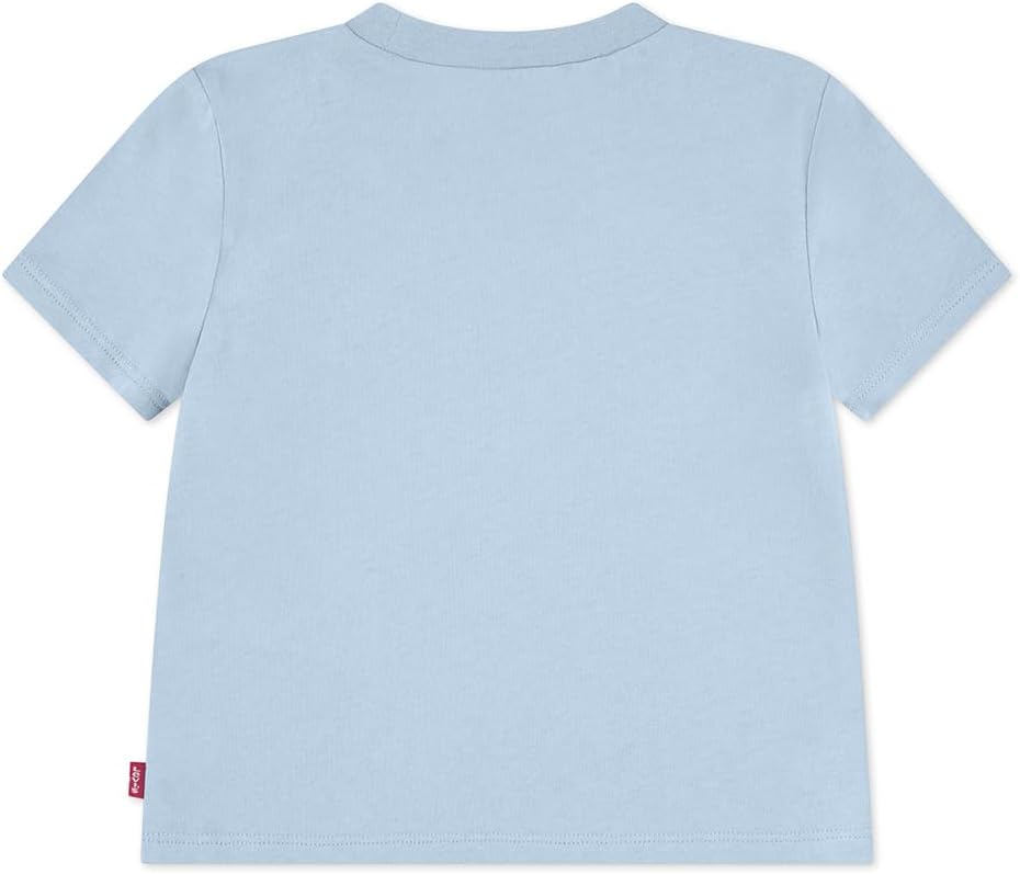 Detalle 2 de Levi's T-Shirt Logo Batwing sur la Poitrine Rouge Garçon
