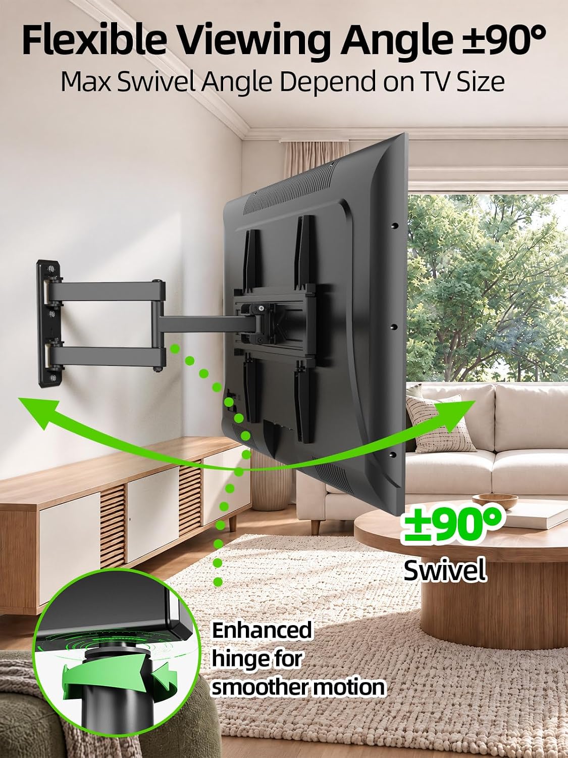 Detalle 1 de USX MOUNT XMM904 Full-Motion TV Wall Mount for 26–60-Inch TVs