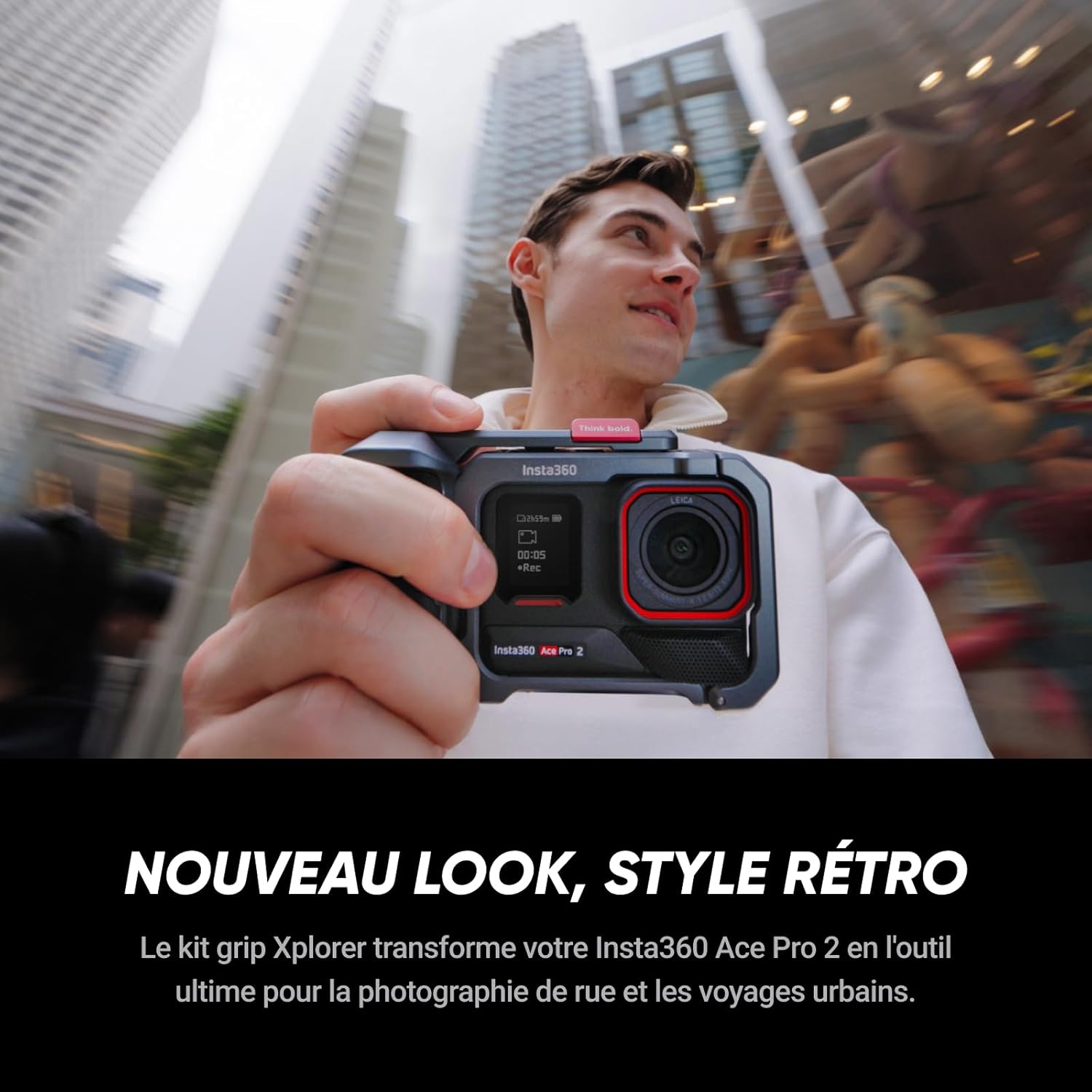 Thumbnail 1 de Insta360 Ace Pro 2 Pack Xplorer Gris Ardoise