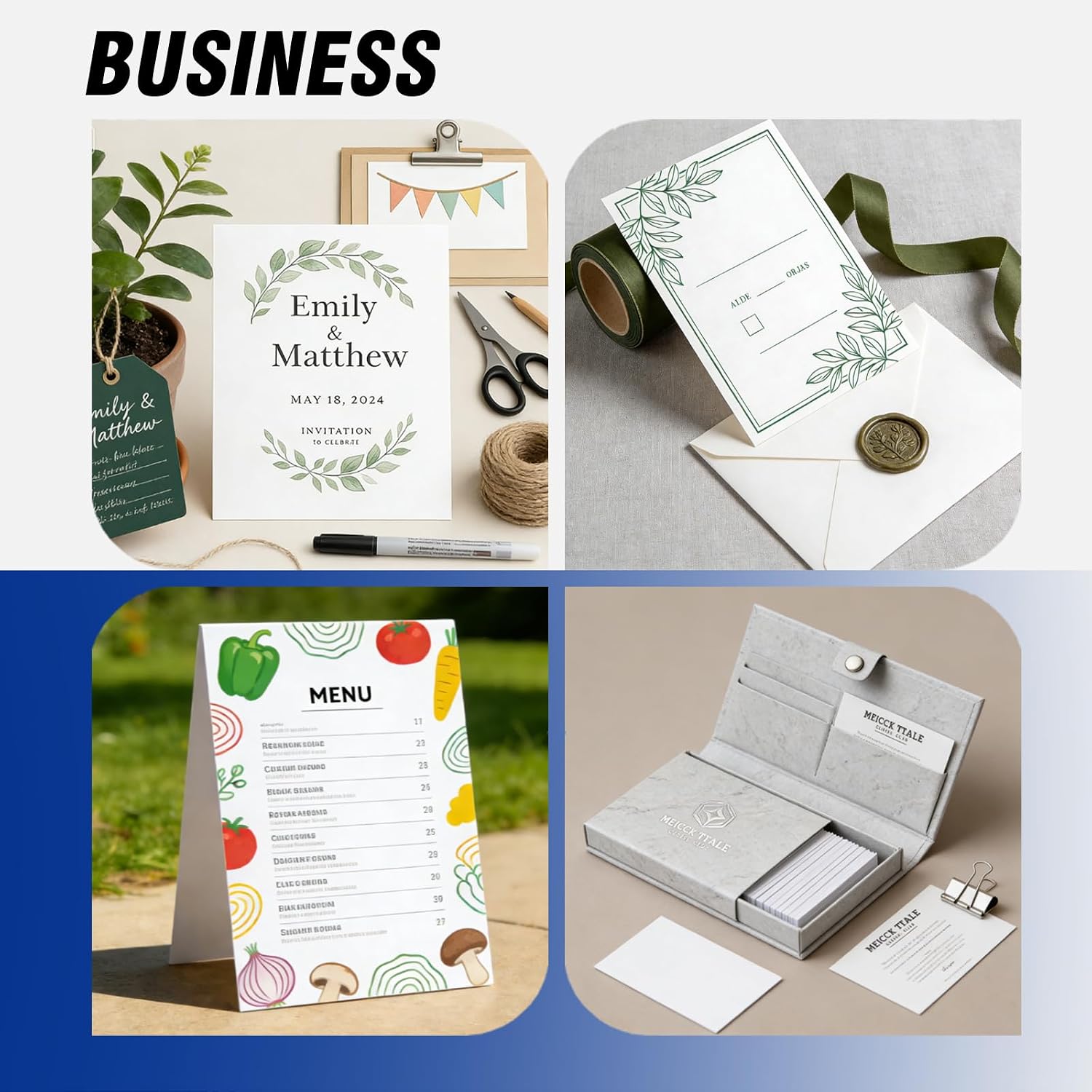 Detalle 2 de WritePads cardstock-index 110 lb Index Cardstock, 8.5 x 11 Inches, 100 Sheets