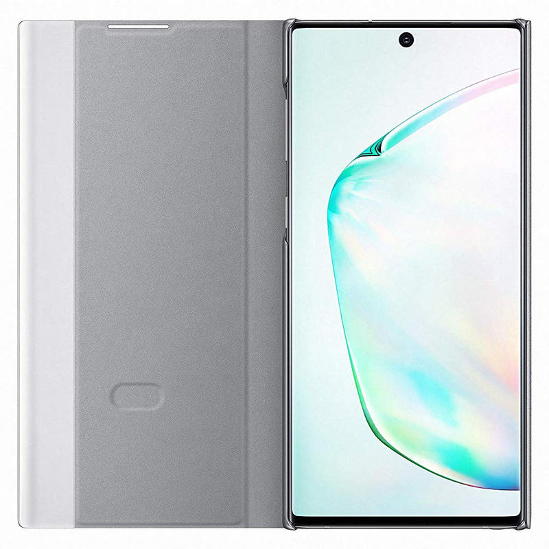 Detalle 2 de Samsung Clear View Funda Plata para Galaxy Note10