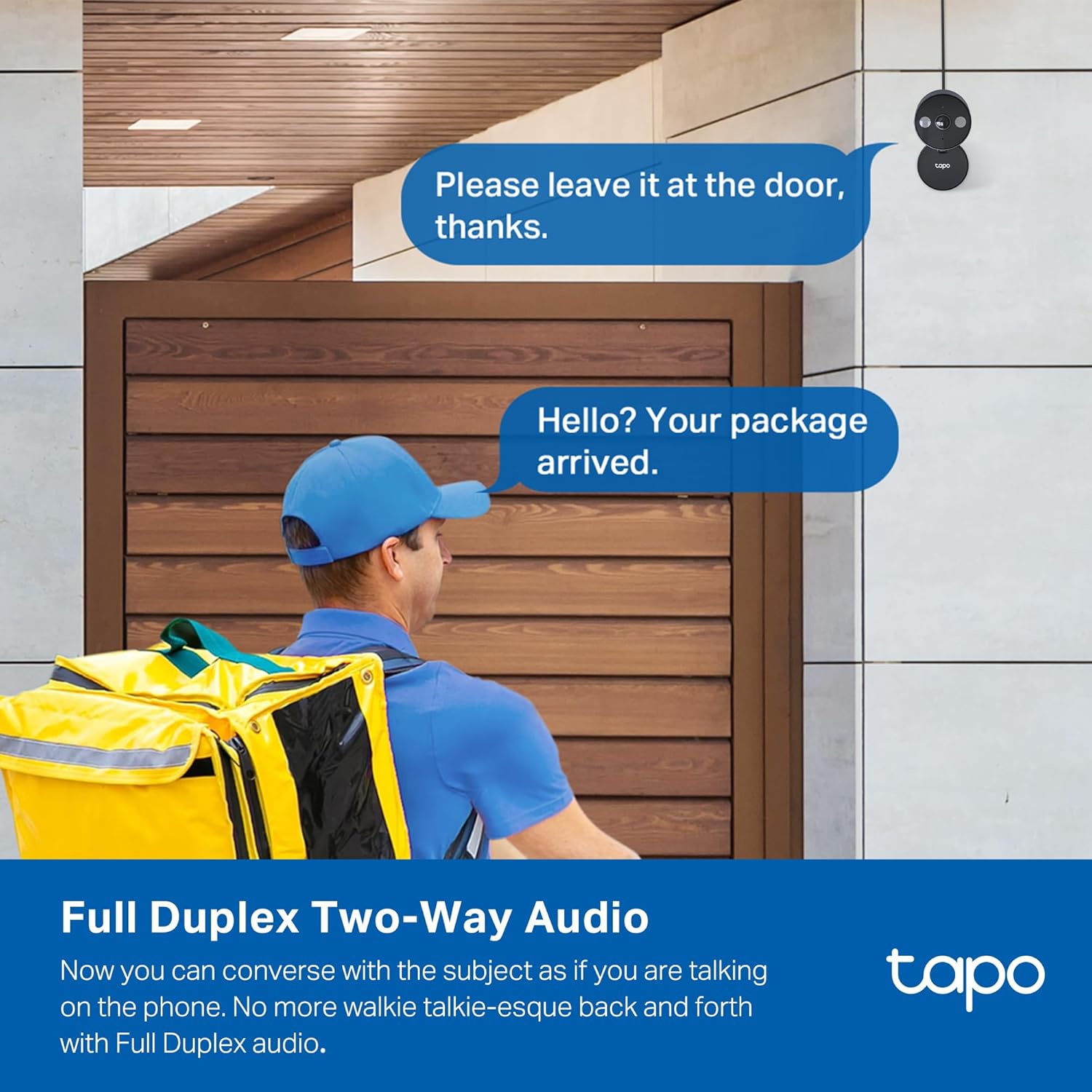 Thumbnail 5 de Tapo 2K+ Indoor/Outdoor Wired Security Camera (C121) with AI Detection and Local Storage