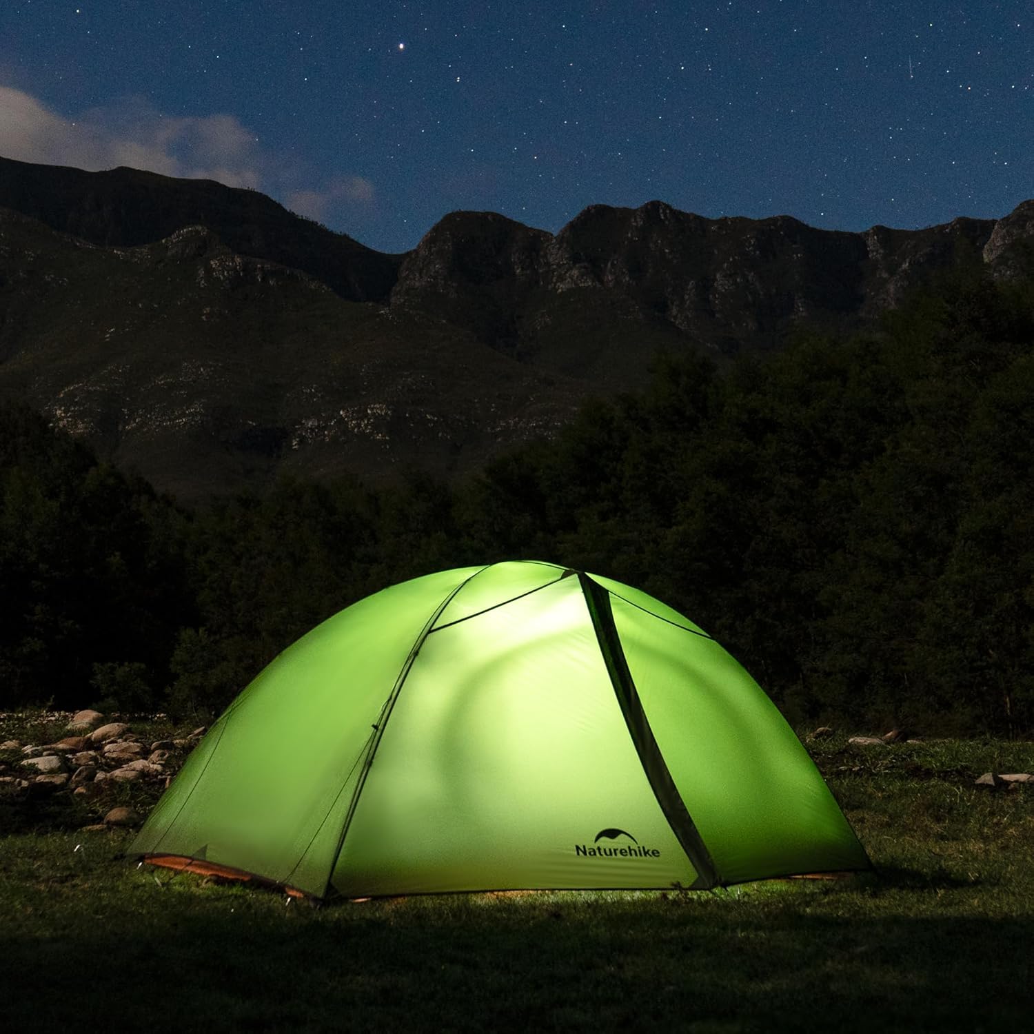 Thumbnail 2 de Naturehike Cloud Creek Tente de Camping 2/3 Personnes – Ultralégère et Imperméable, Protection Solaire UPF50+