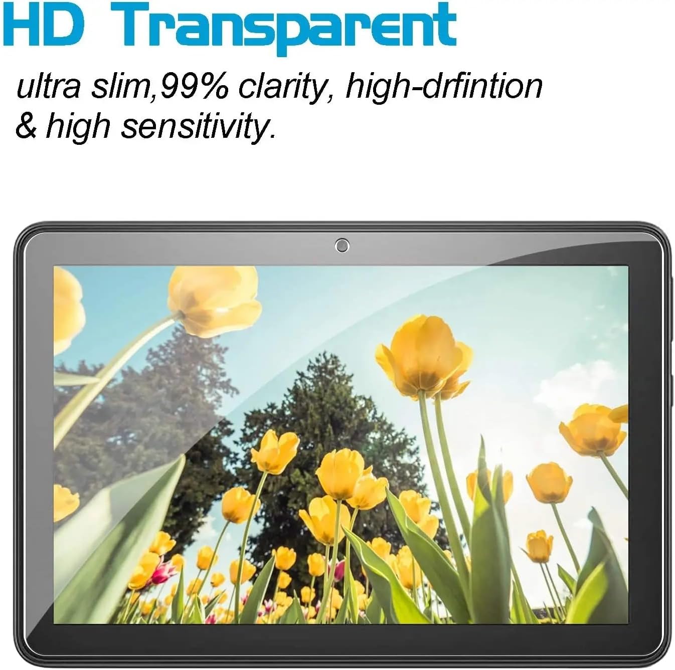 Thumbnail 3 de Ytuomzi 8-inch tempered glass screen protector