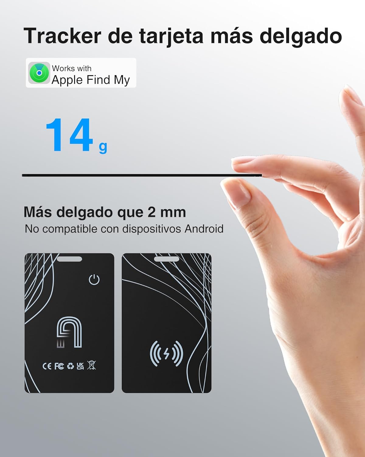 Thumbnail 4 de Wallet Card Tag Ultradelgado 1.5mm Apple Buscar
