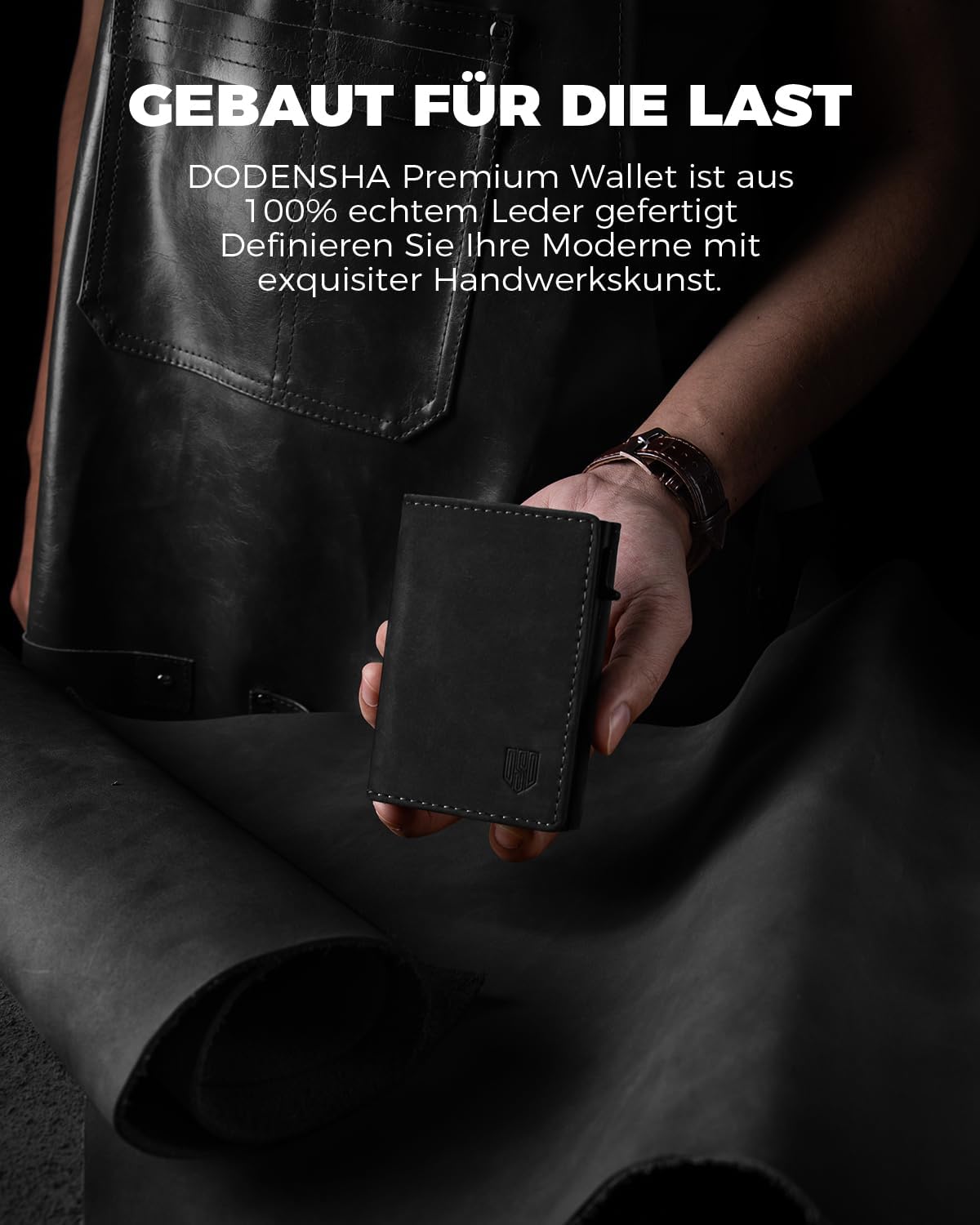 Detalle 2 de DODENSHA MagSnap Slim Wallet – Portmonee für 10 Karten
