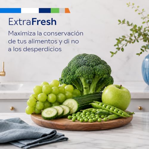 Detalle de Balay 3KFE553WI: Frigorífico combinado NoFrost de 326 L en blanco