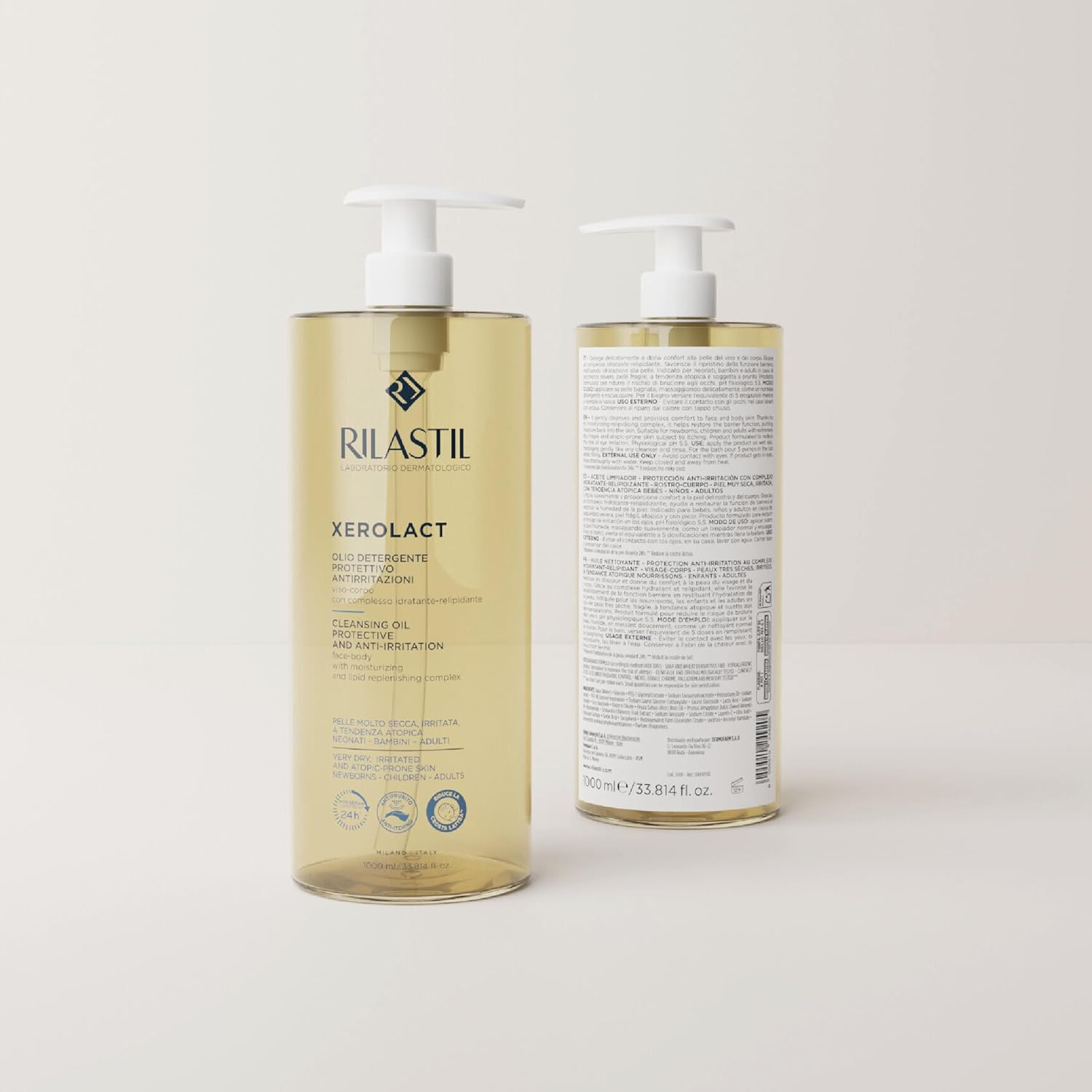 Thumbnail 1 de Rilastil Xerolact Aceite limpiador protector 1000 ml