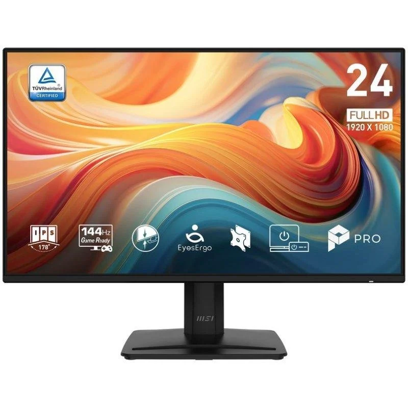 Detalle 2 de Monitor MSI PRO MP242 E14A 23,8" FullHD 144 Hz IPS con Bisel Ultradelgado