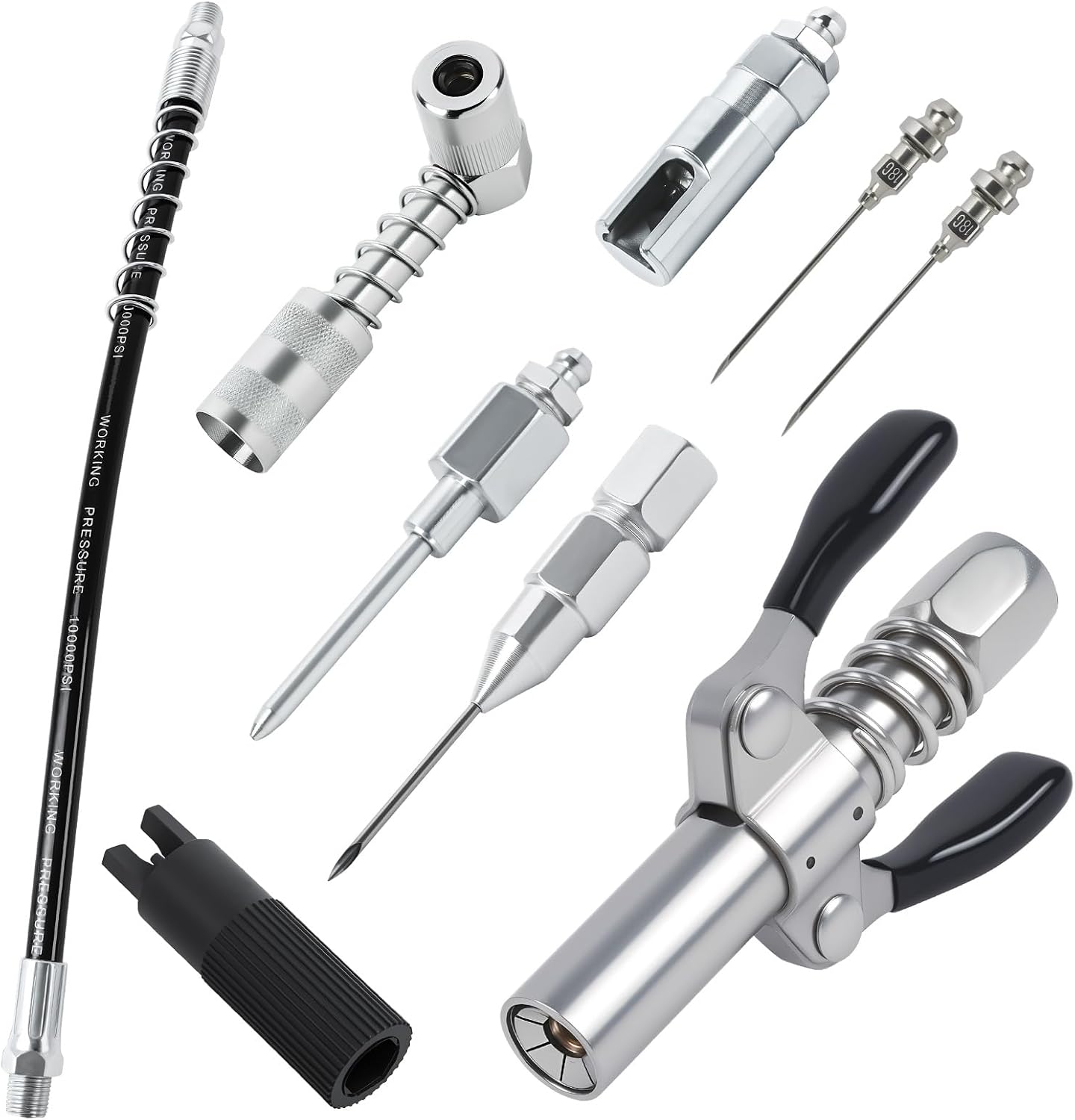 Thumbnail 6 de Grease Gun Accessory Kit with 12-Inch Hose