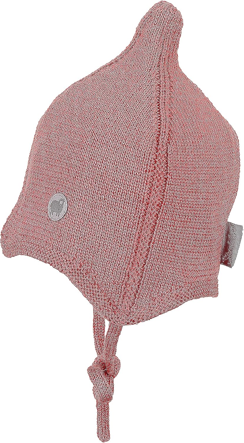 Thumbnail 6 de Sterntaler Baby-Mütze Zipfli aus Strick mit Merino-Wolle und Schleifen