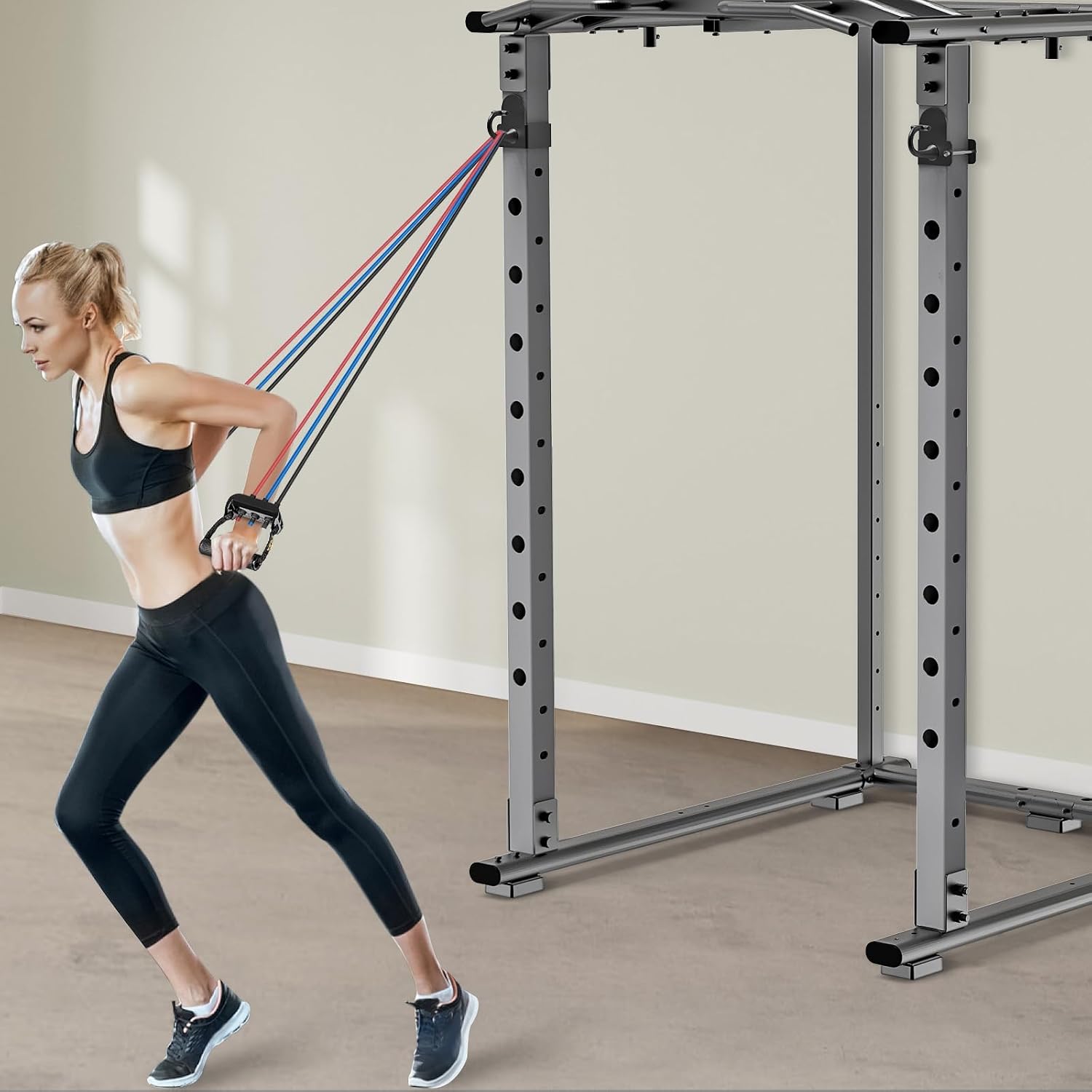 Detalle de Kipika GMDH-07-2 Resistance Band Anchors for 3" x 3" Power Racks